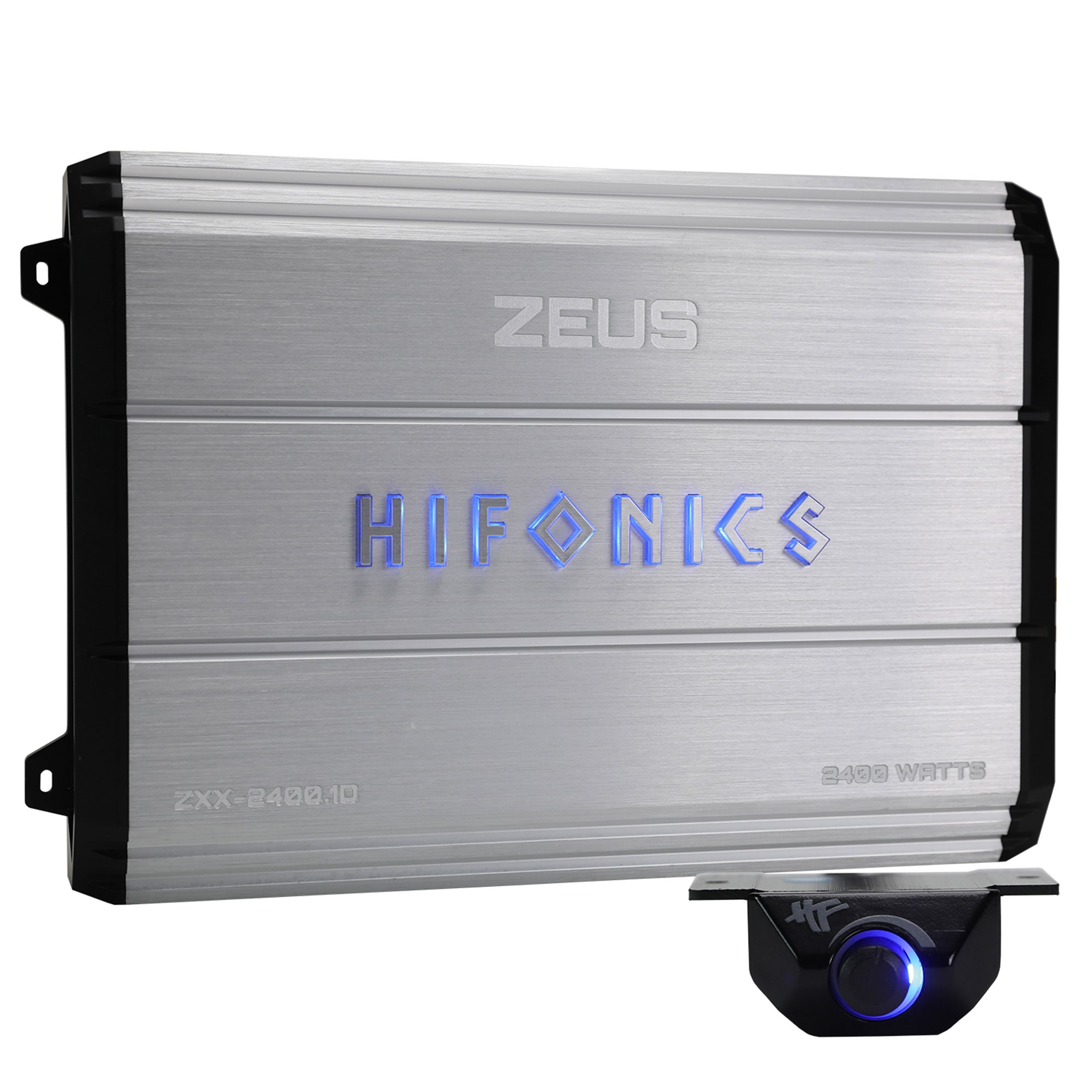 Hifonics Zeus 2400W Max Class D Monoblock Car Audio Amp and Bass