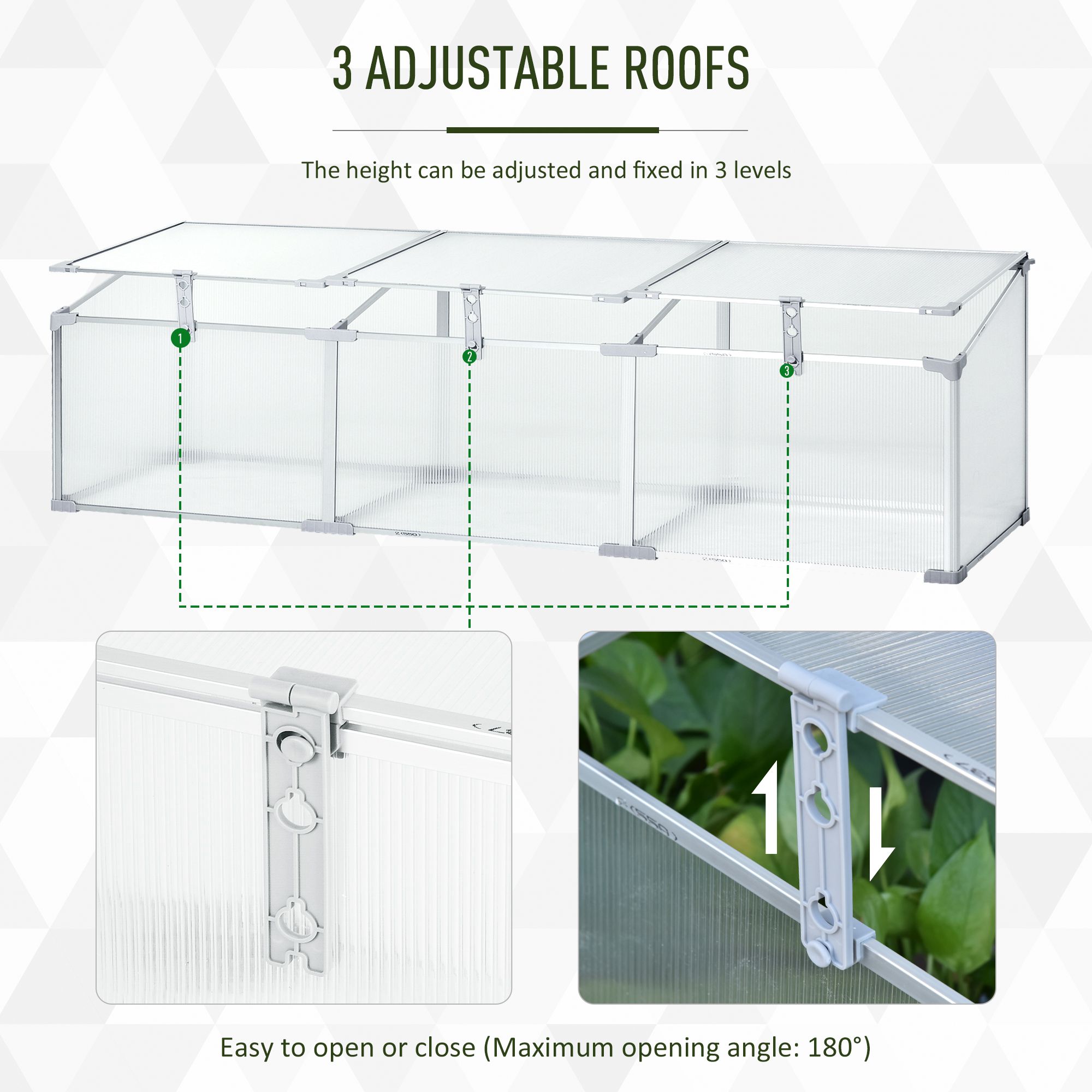 Outsunny 845-083 greenhouses - View #5