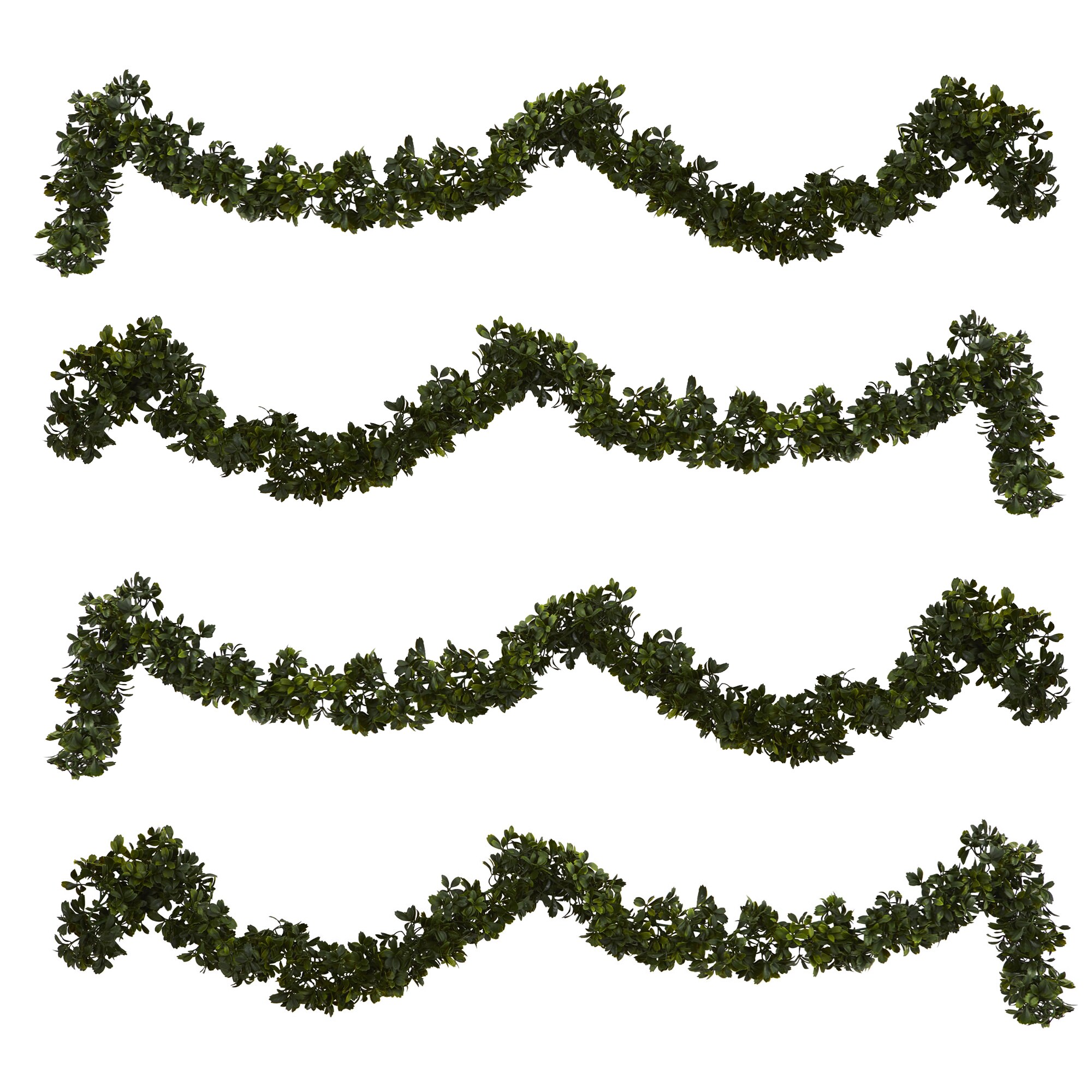 Nearly Natural 4595-S4 Artificial-Christmas-Garland - View #4