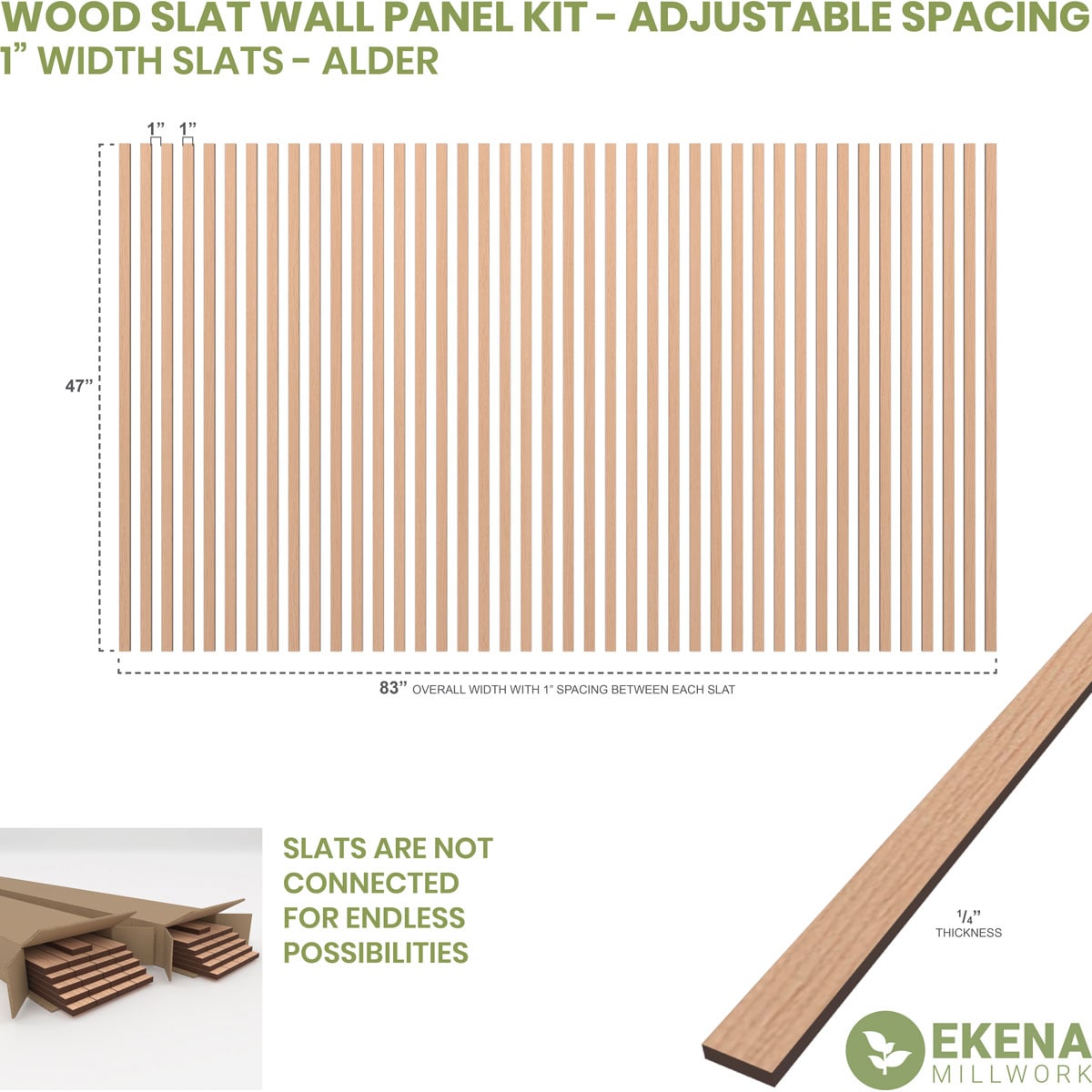 Ekena Millwork SWW84X48X0250AL Wall-Planks - View #2