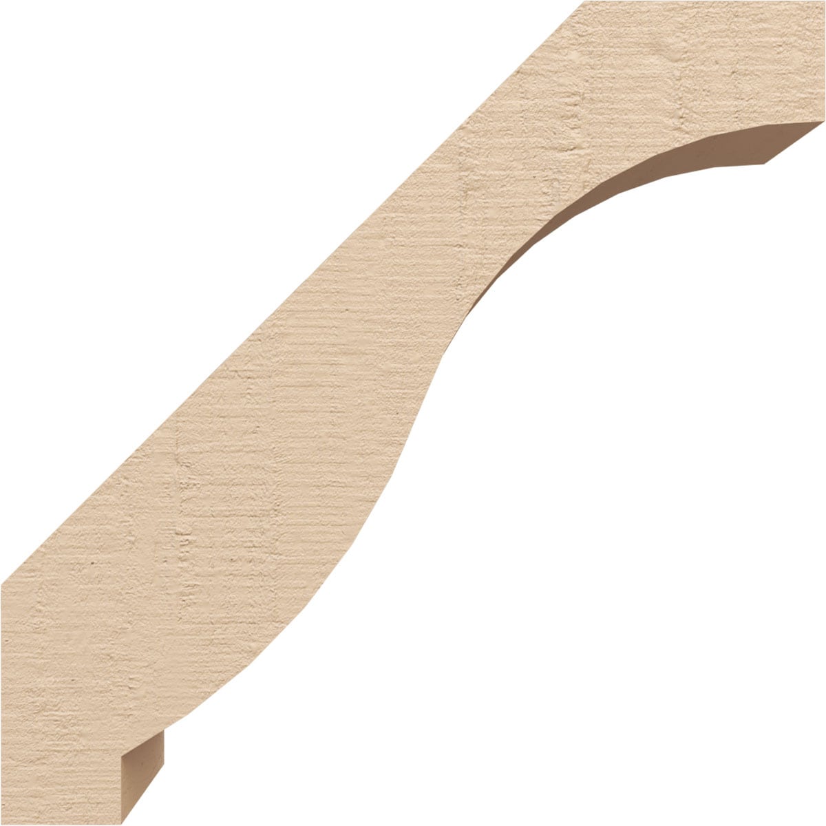 Ekena Millwork BRCUR05X12X12BKRRCPR braces - View #4