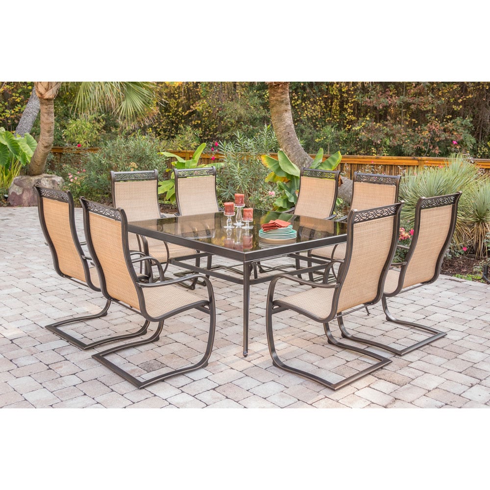 Hanover MONDN9PCSPSQG Patio-Dining-Sets - View #8