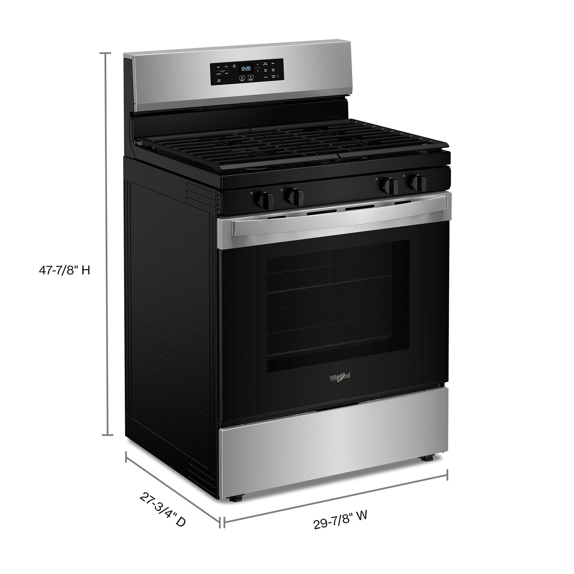 Whirlpool WFGS3530RS Freestanding-Gas-Ranges - View #6