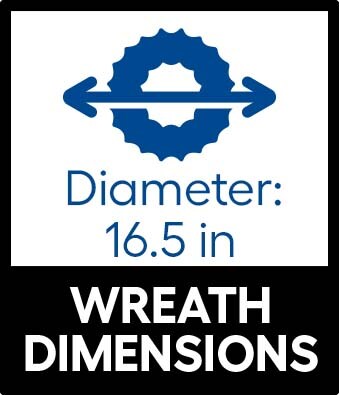 DII CAMZ37846 Artificial-Halloween-Wreaths - View #2