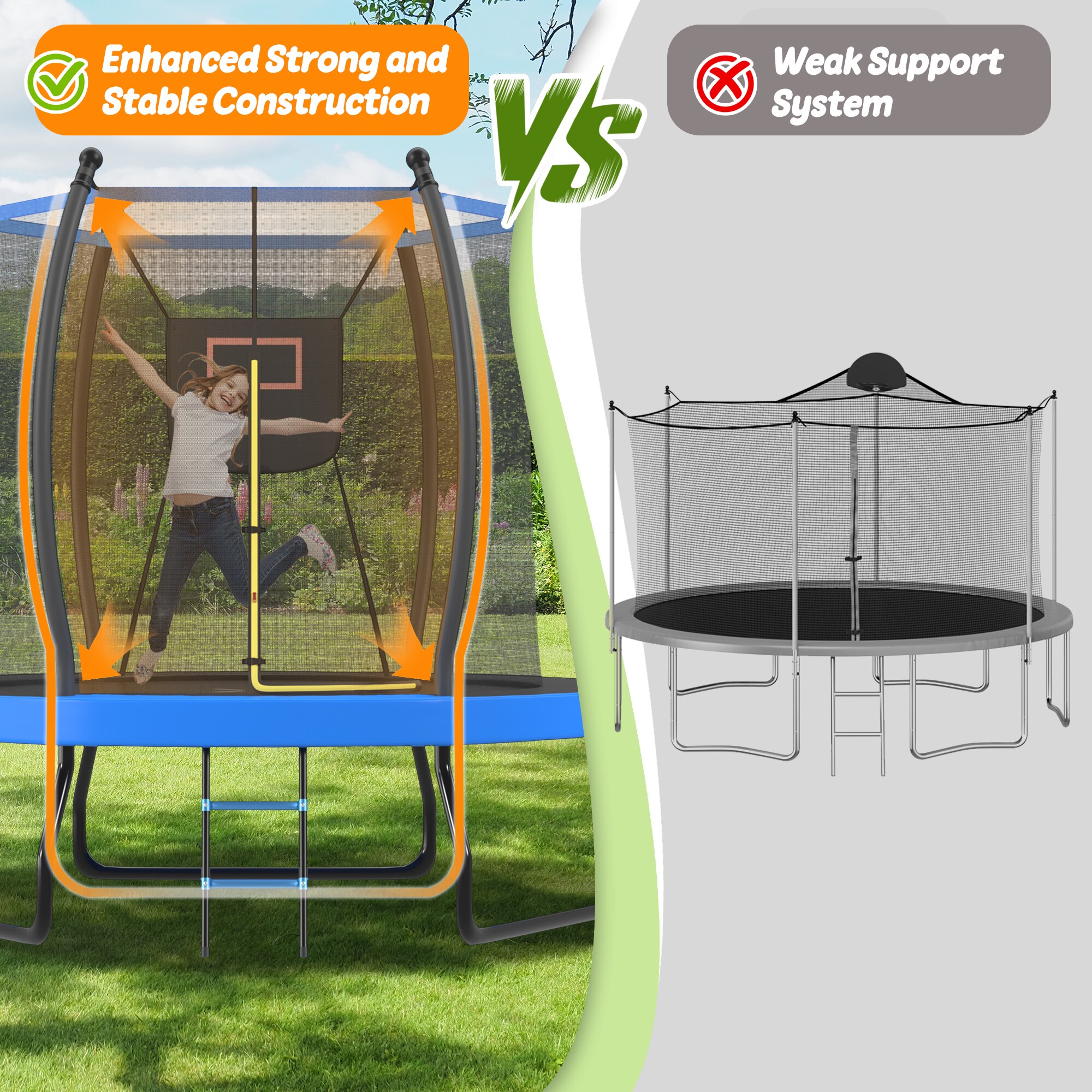 Qualler QDU307894C trampolines - View #7