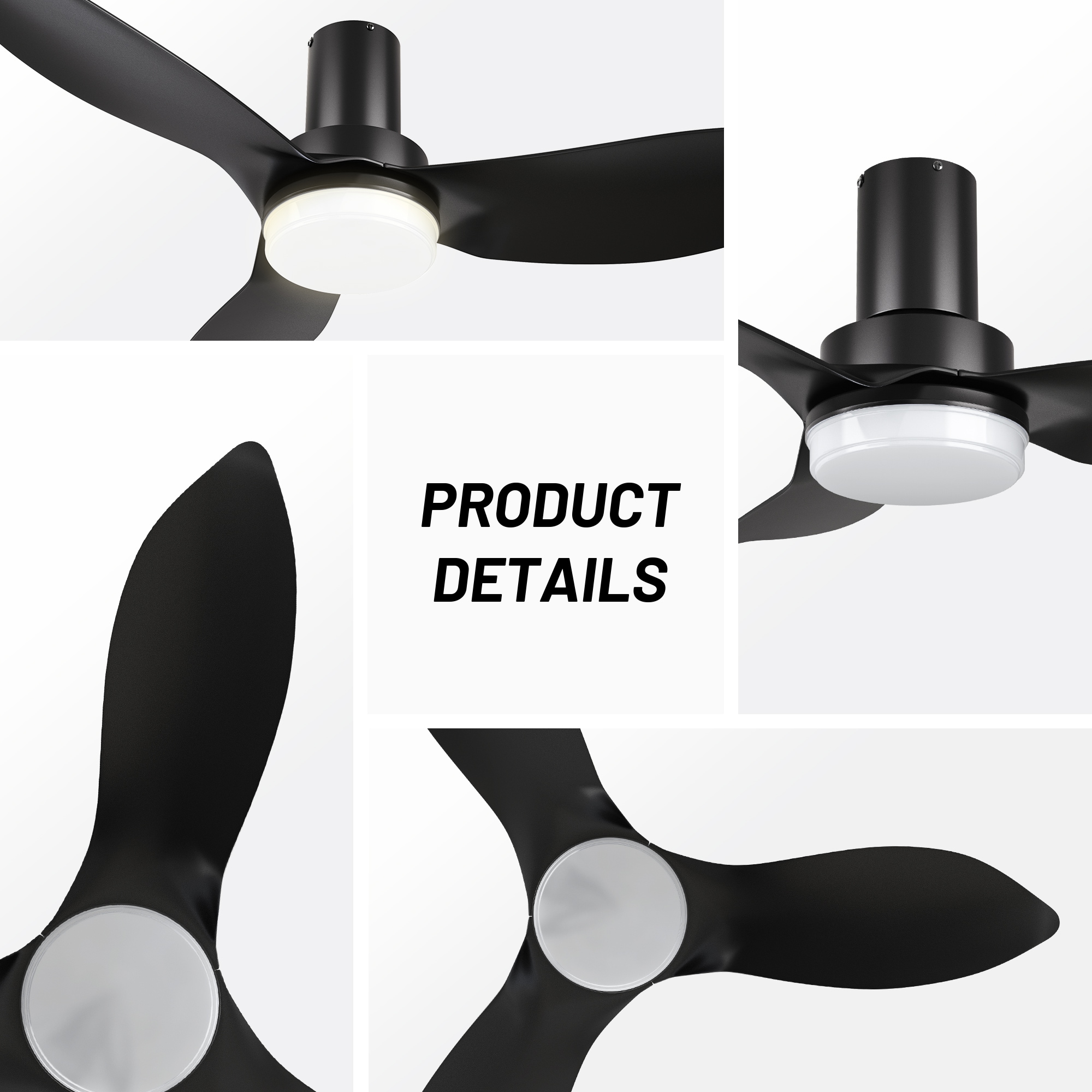 CARRO USA LYDC453V2-L12-B2-FM Ceiling-Fans - View #4