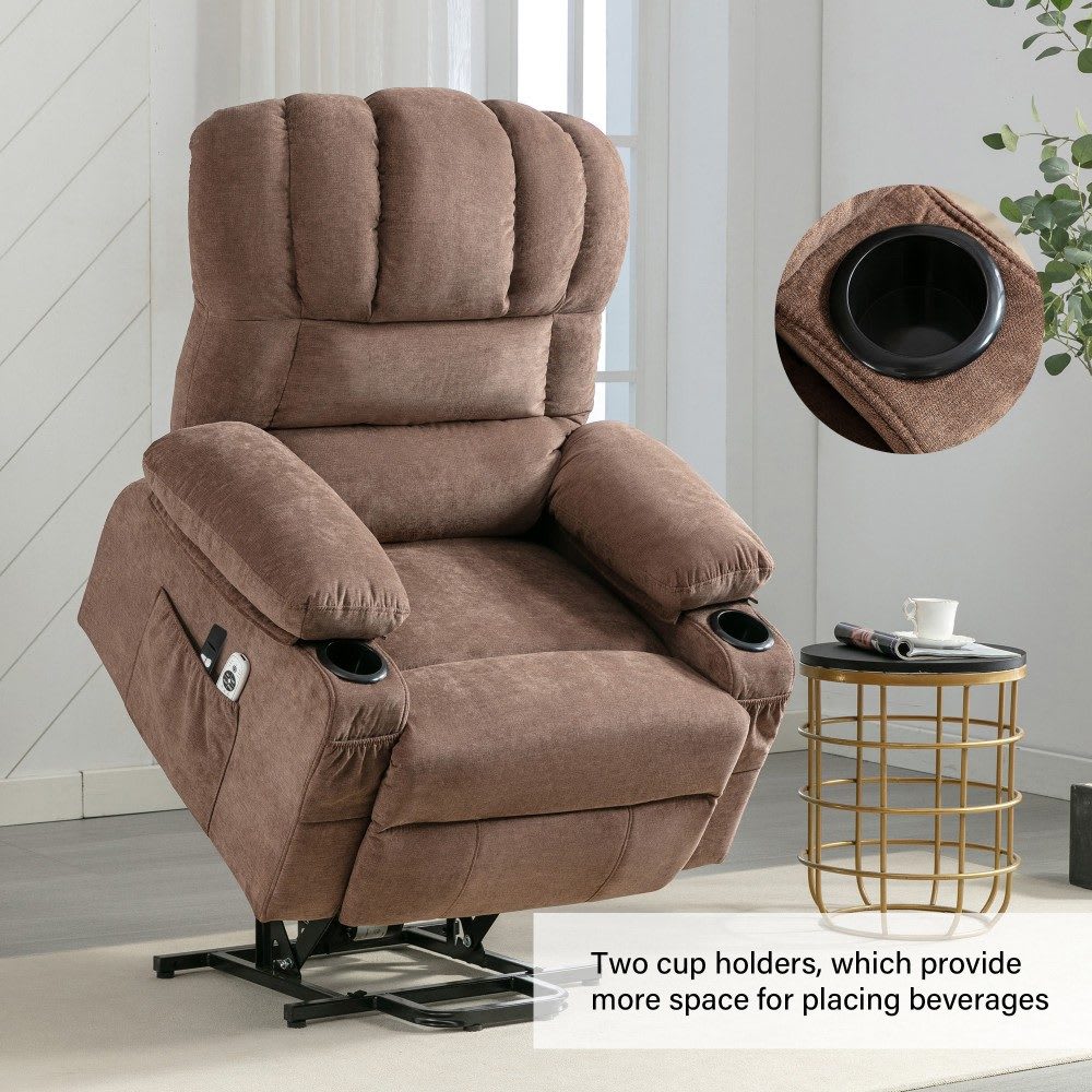 Coolbibila HALO-RECLINER-BROWN chairs - View #5