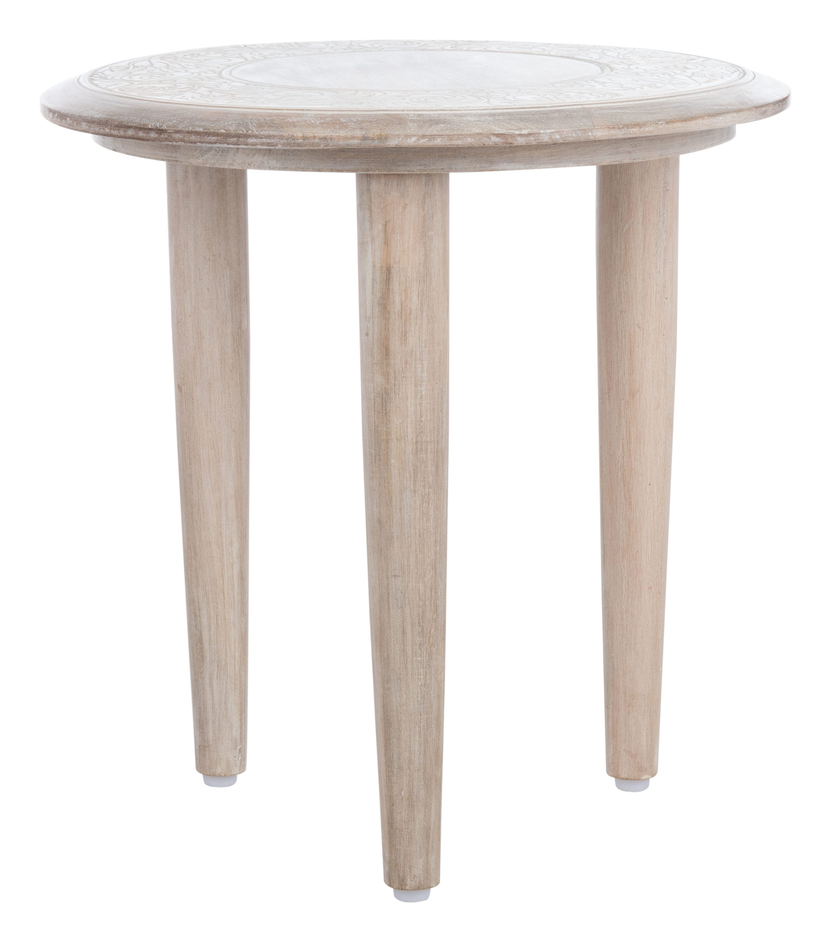 whitewash end tables