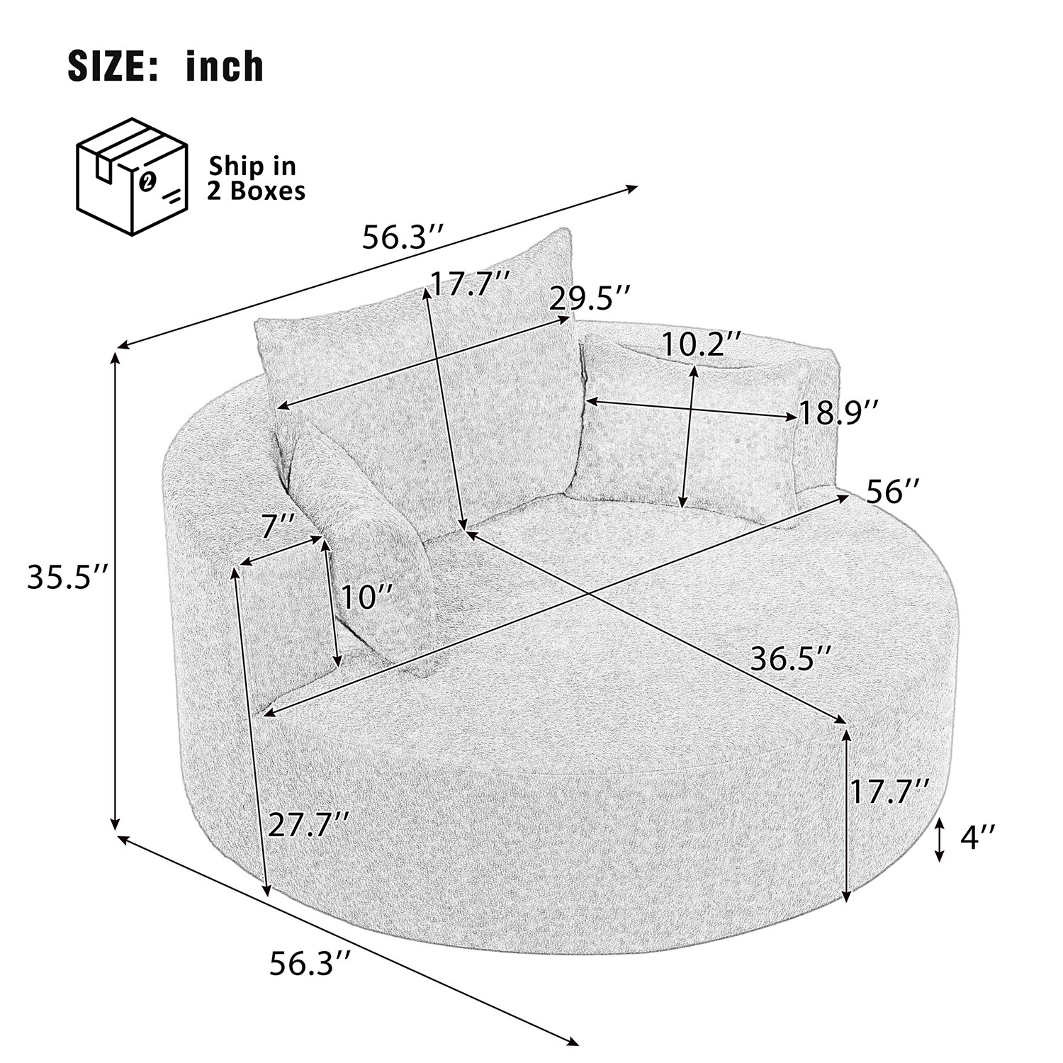 GZMR GZ-HSE86W chairs - View #7