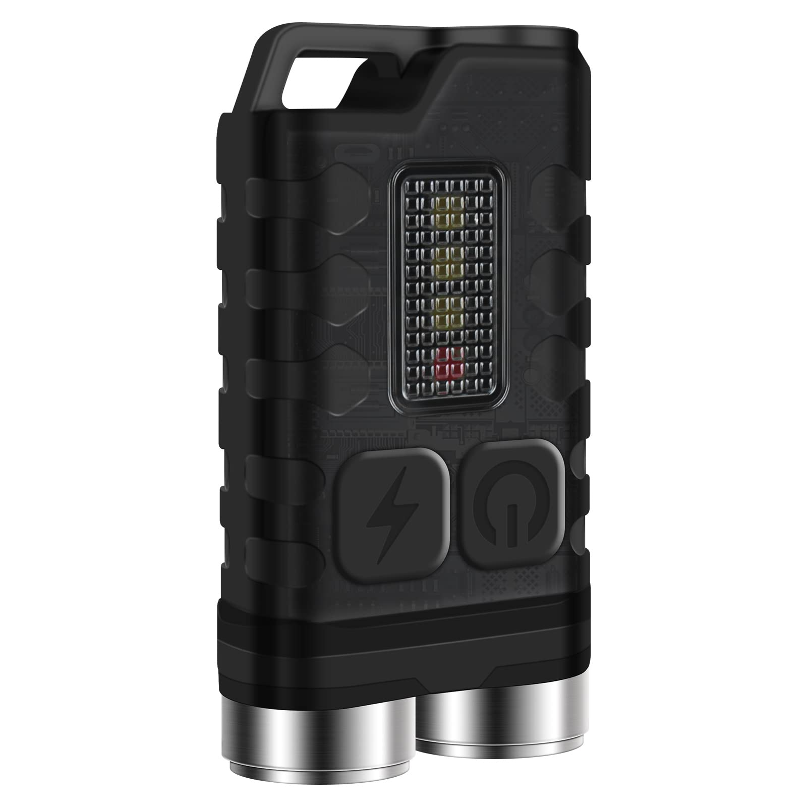AOIZGMY V3 Small Powerful EDC Flashlight with Red UV Blue Light Super Bright renewable power Mini Pocket LED Keychain Light 10 Mode USB C IP65 #LAZ0818Z481