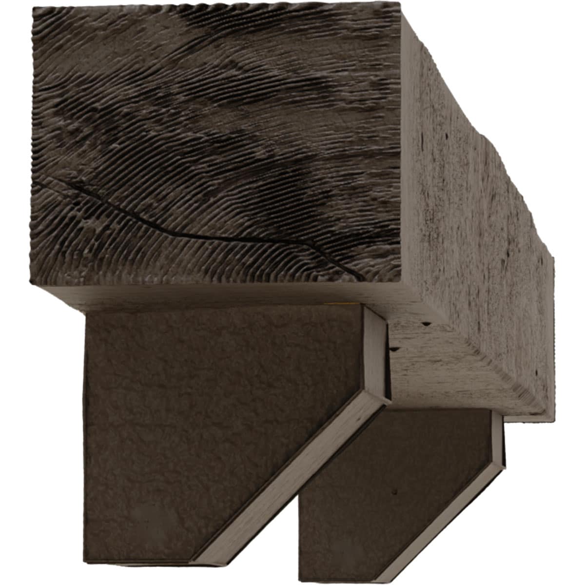Ekena Millwork MANURC08X10X84ASHD Mantel-Shelves - View #4