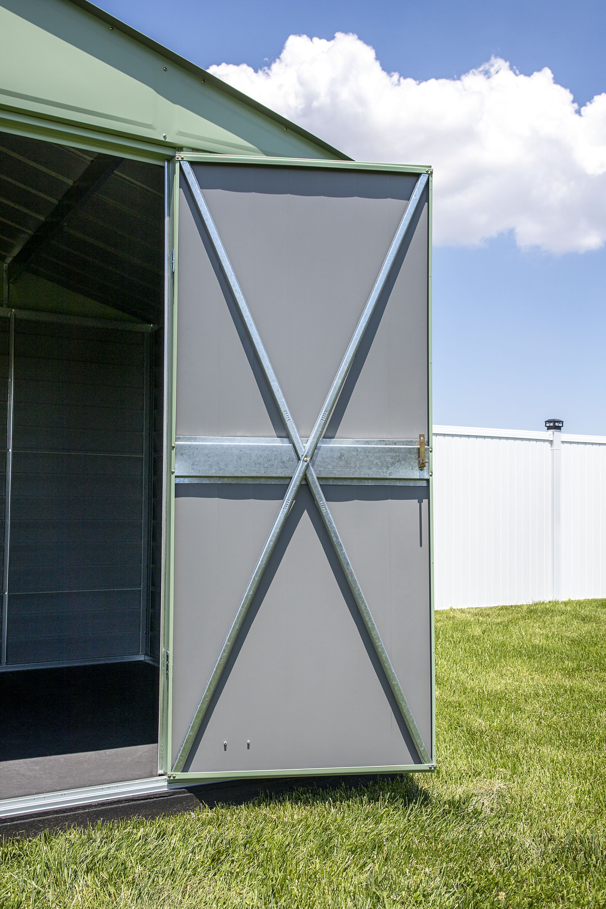 Arrow SCG67FG Metal-Storage-Buildings-Sheds - View #10