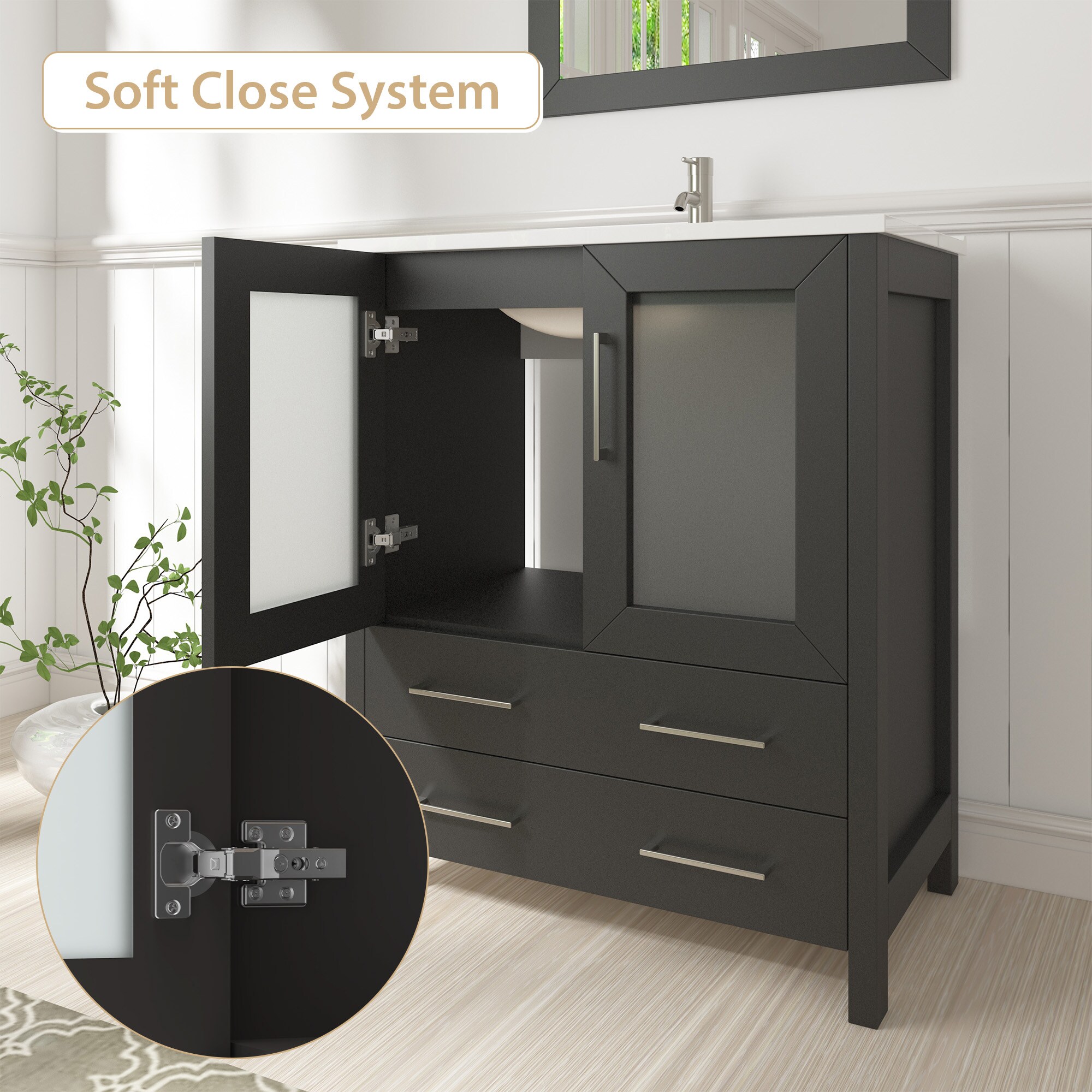 Vanity Art VA3024-48E Bath-Vanity-Combo - View #7