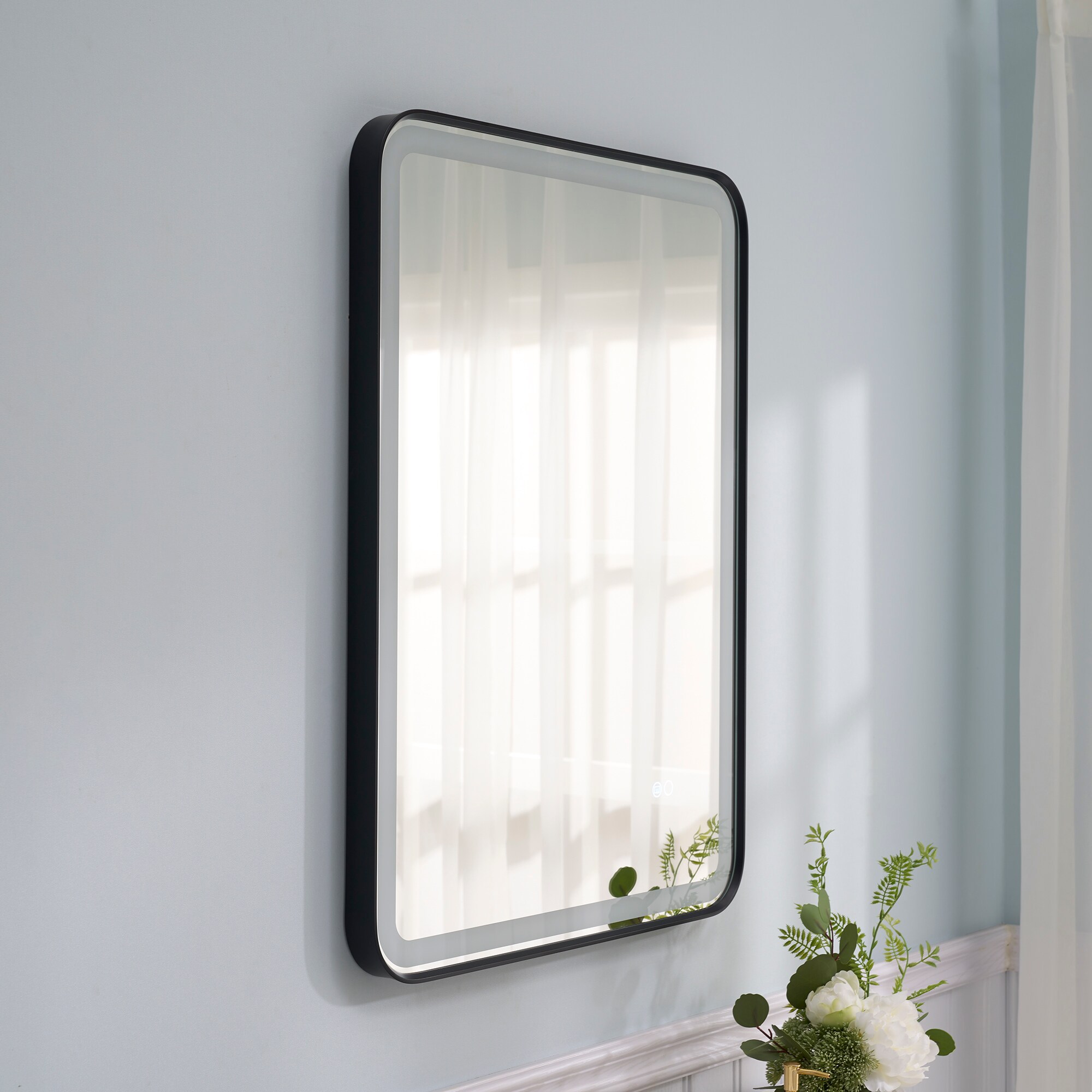 WELLFOR W9FM2836MB Framed-Bath-Mirrors - View #14