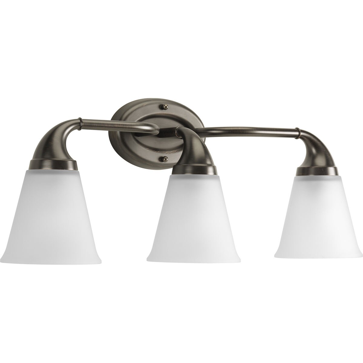 Progress Lighting P2760-74 Lahara 3-Light Venetian Bronze Transitional Vanity Light