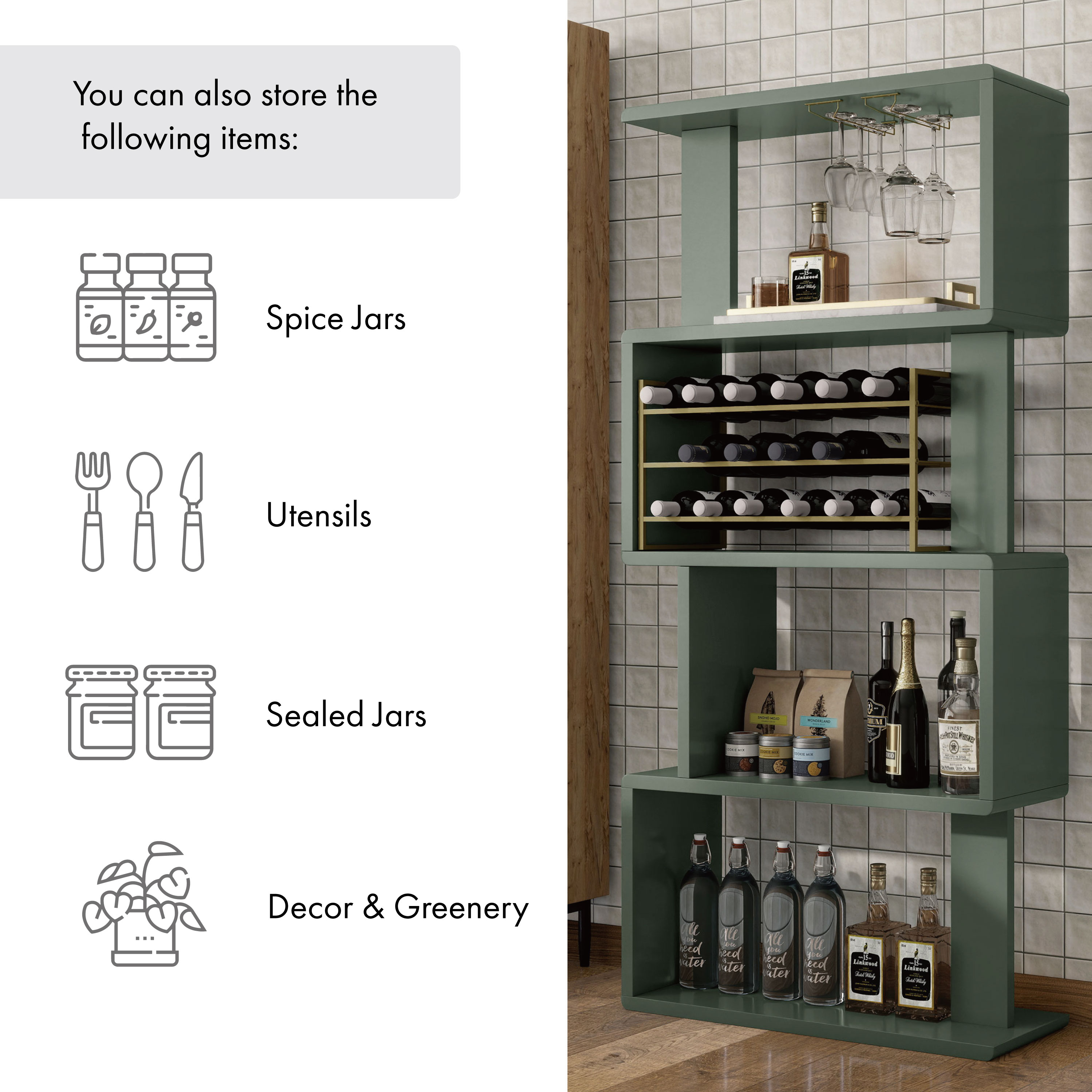 Furniture of America IDI-243249 Wine-Racks - View #15