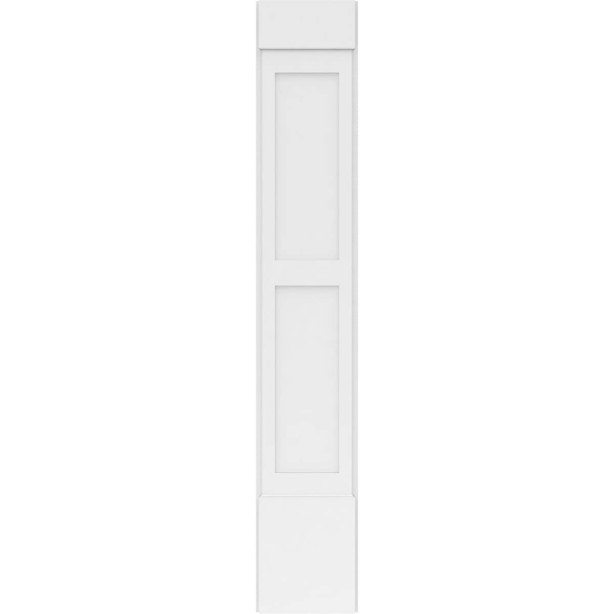 Ekena Millwork PILP12X072DFP01-2 Entry-Door-Casing-Accents - View #3