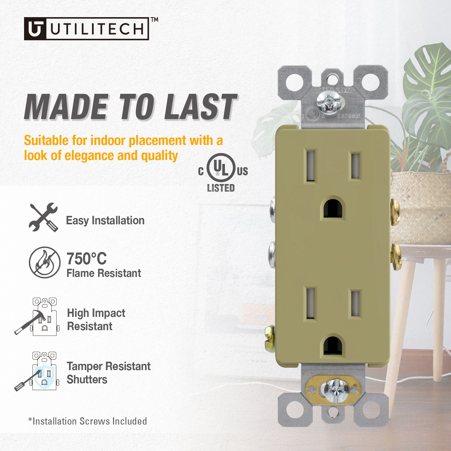 Utilitech 2007A-IV10 receptacles - View #5