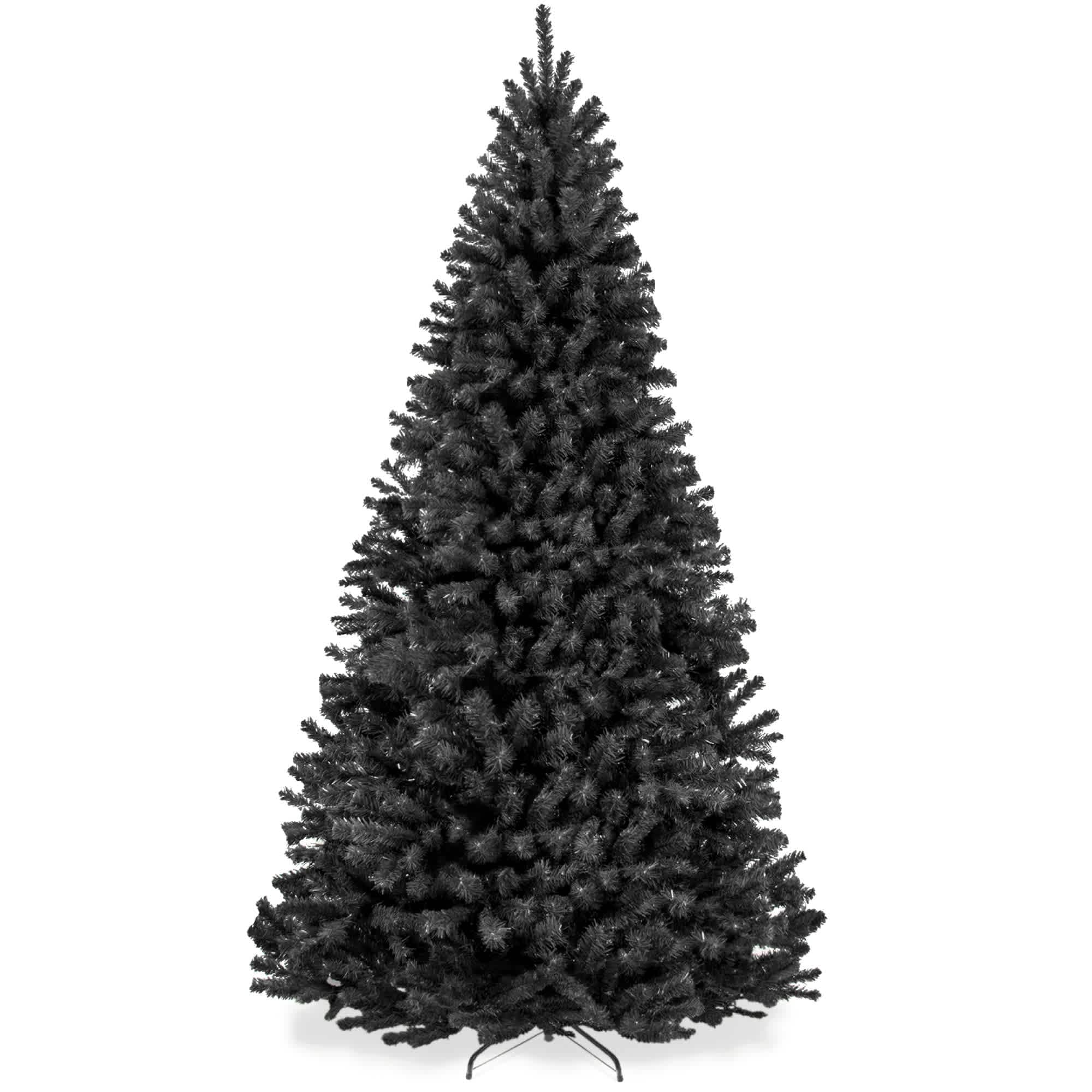 Best Choice Products SKY10372 Artificial Christmas Tree Premium Unlit Spruce Design Dense Branches – Black Spruce