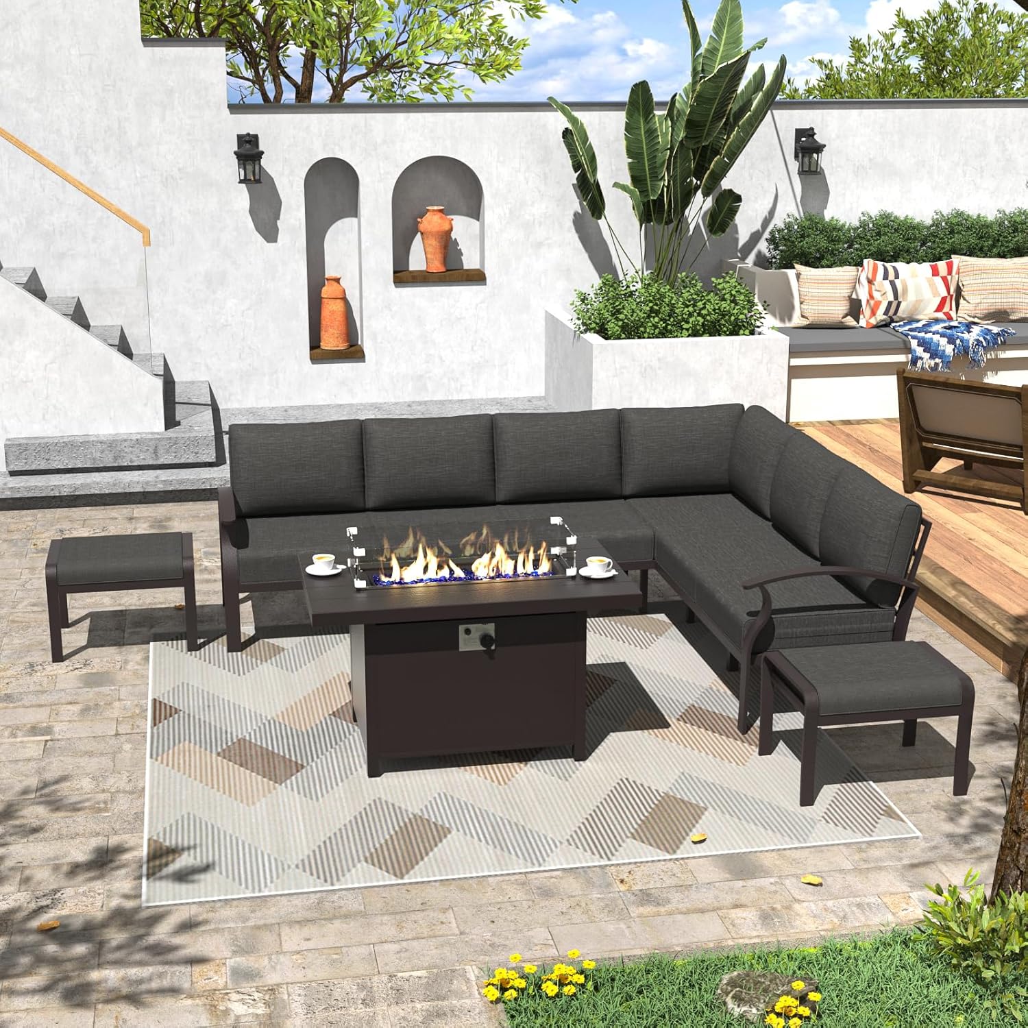ALAULM LS-L6FIRE-BLACK Patio-Conversation-Sets - View #8
