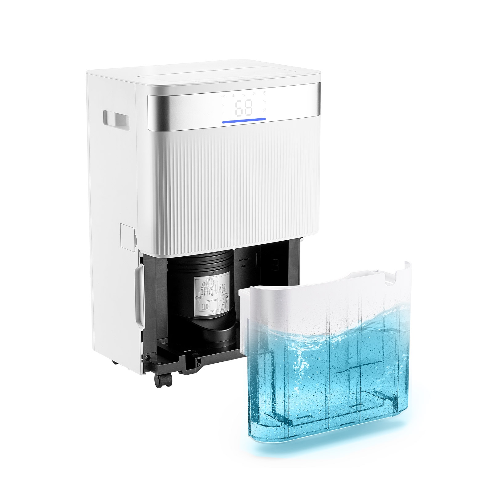 Huluwat 80 Pints Low Noise Dehumidifier for Home and Basement Smart Humidity Control for Indoor Room Use #JL-463727