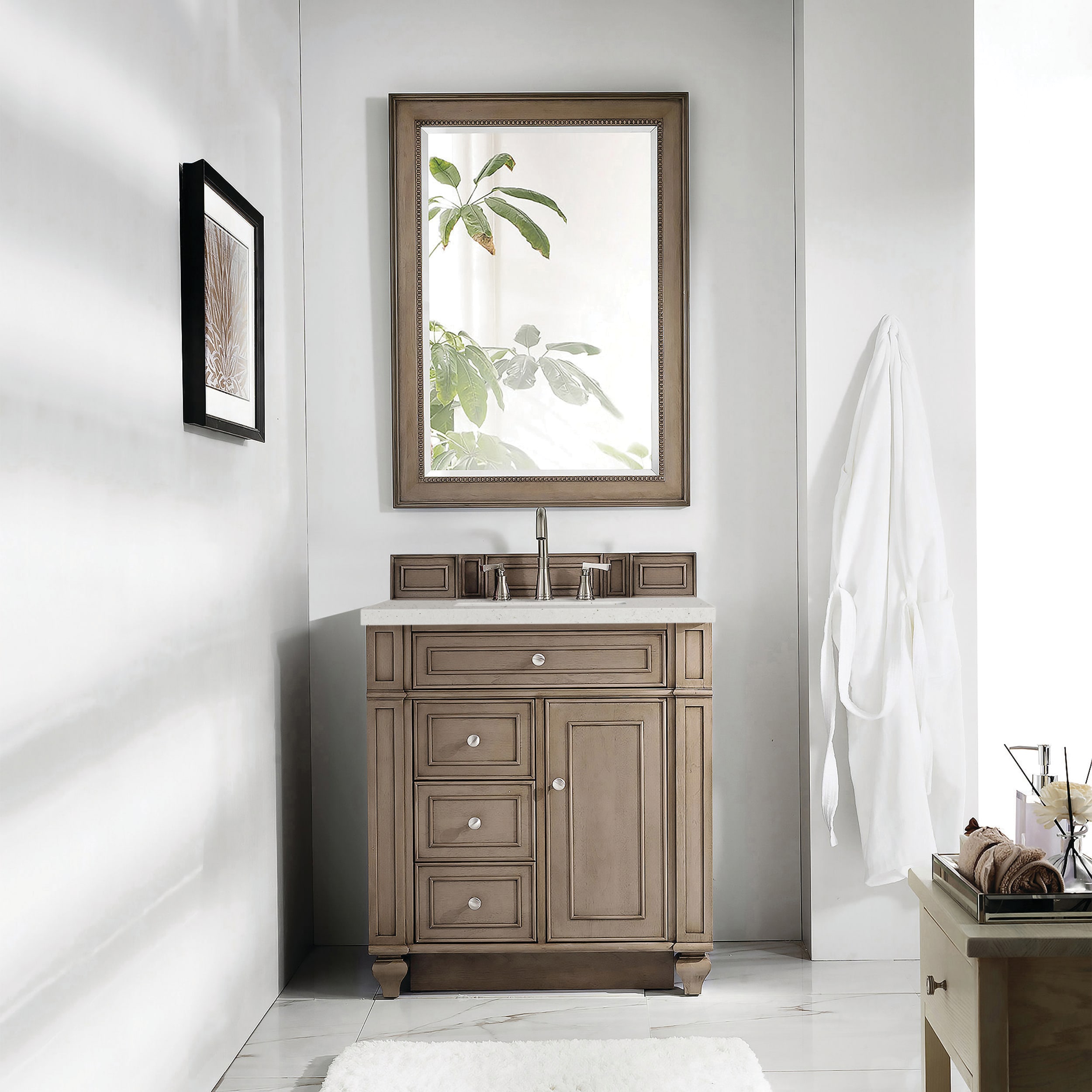 James Martin Vanities 157-V30-WW-3LDL Bath-Vanity-Combo - View #2