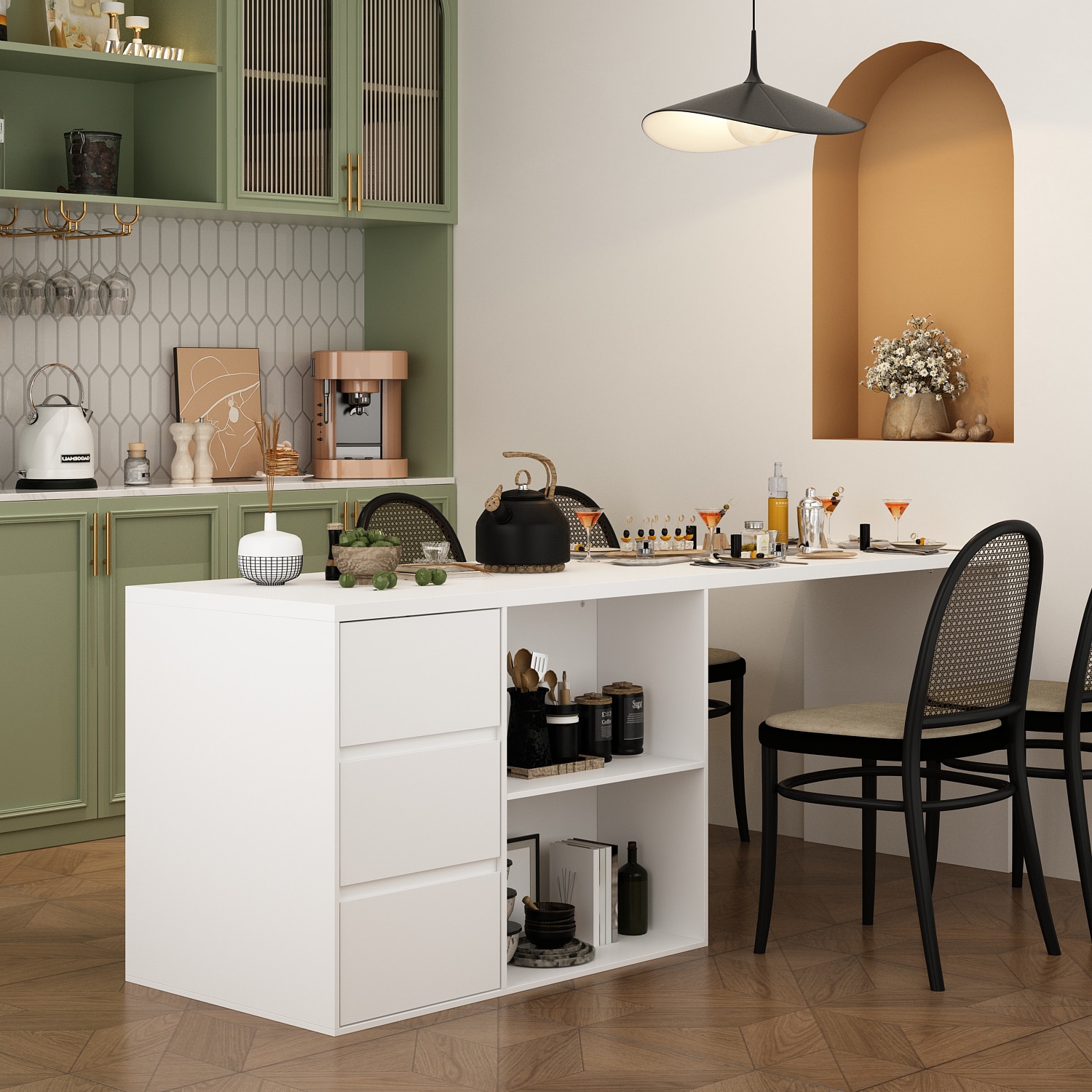 FUFU&GAGA JH0333-01 Kitchen-Furniture - View #2