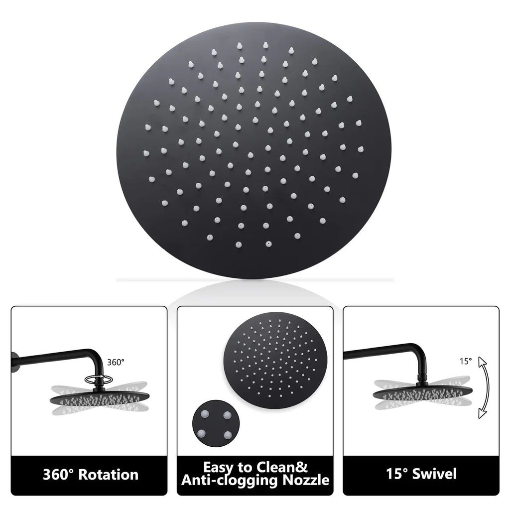 WELLFOR WB-1016 Showerhead-Bar-Panels - View #5