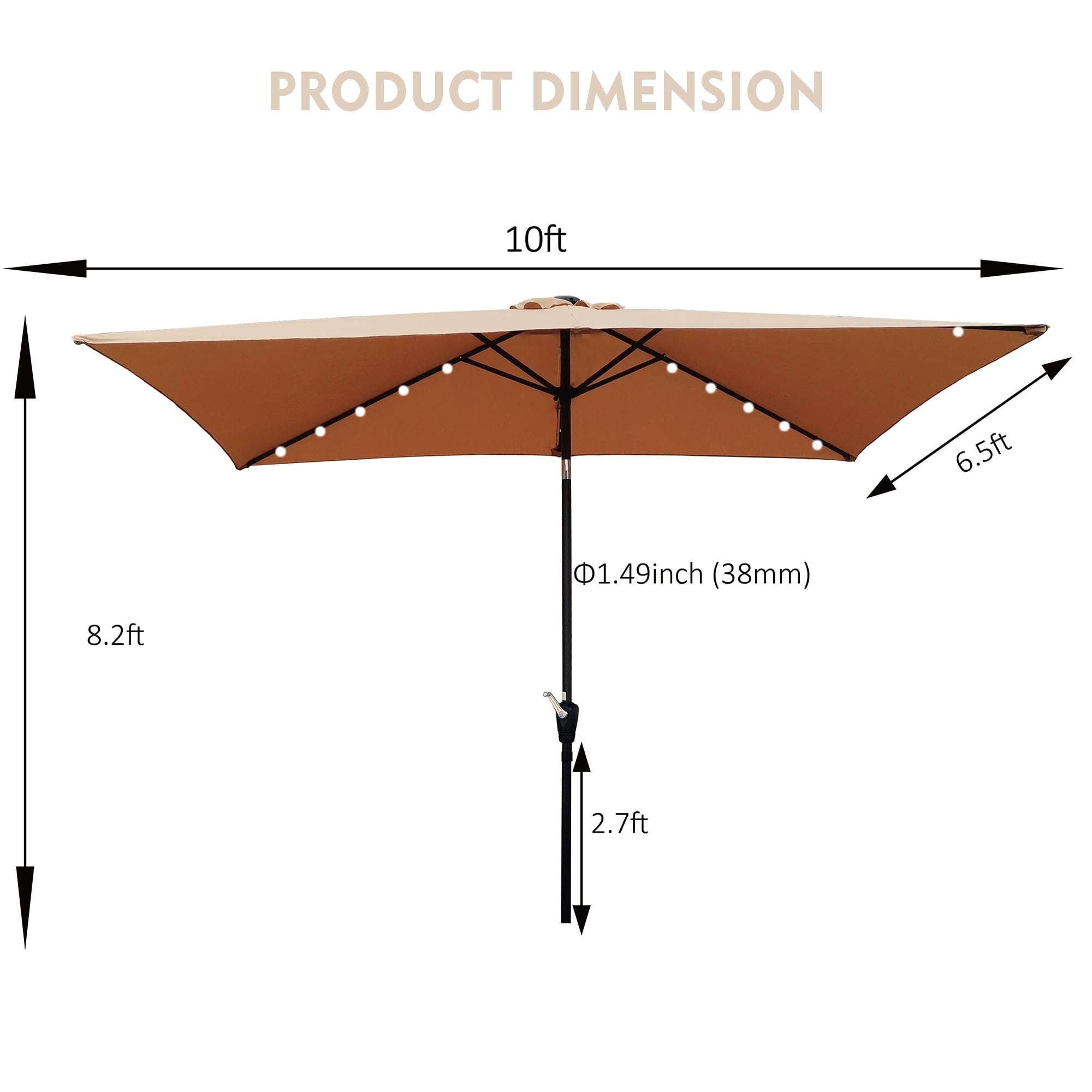 Fun Orange FUNHWCP150 Umbrellas-2 - View #3