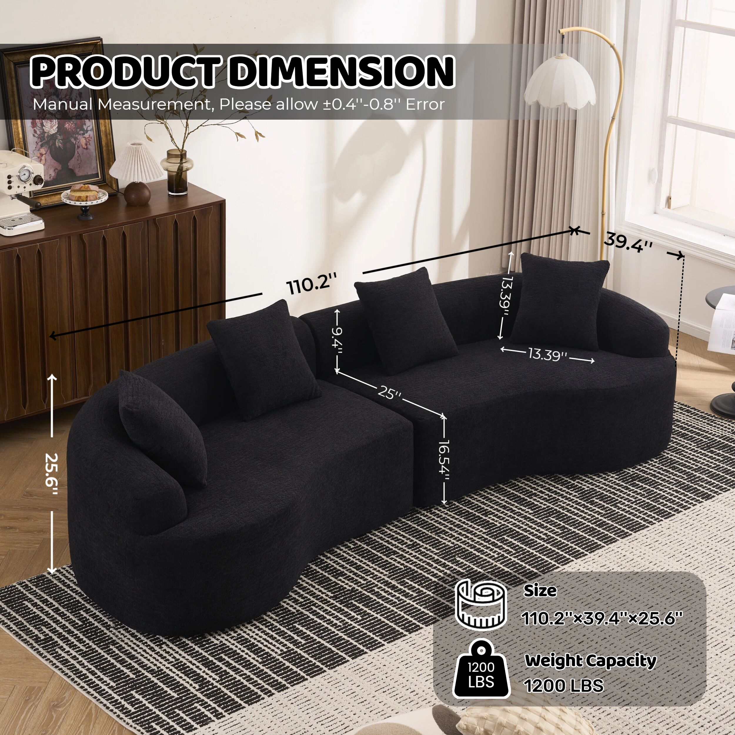 LUXEYARD DS-X-224-SOFA08 Sofas-Loveseats - View #2