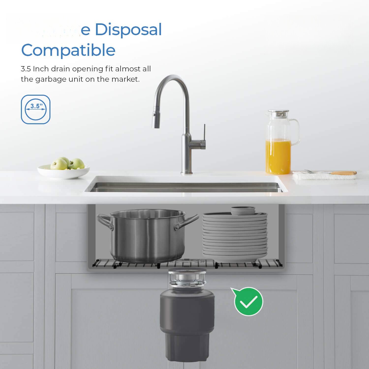 Innobule LS-K1-D33-BS Kitchen-Sinks - View #5