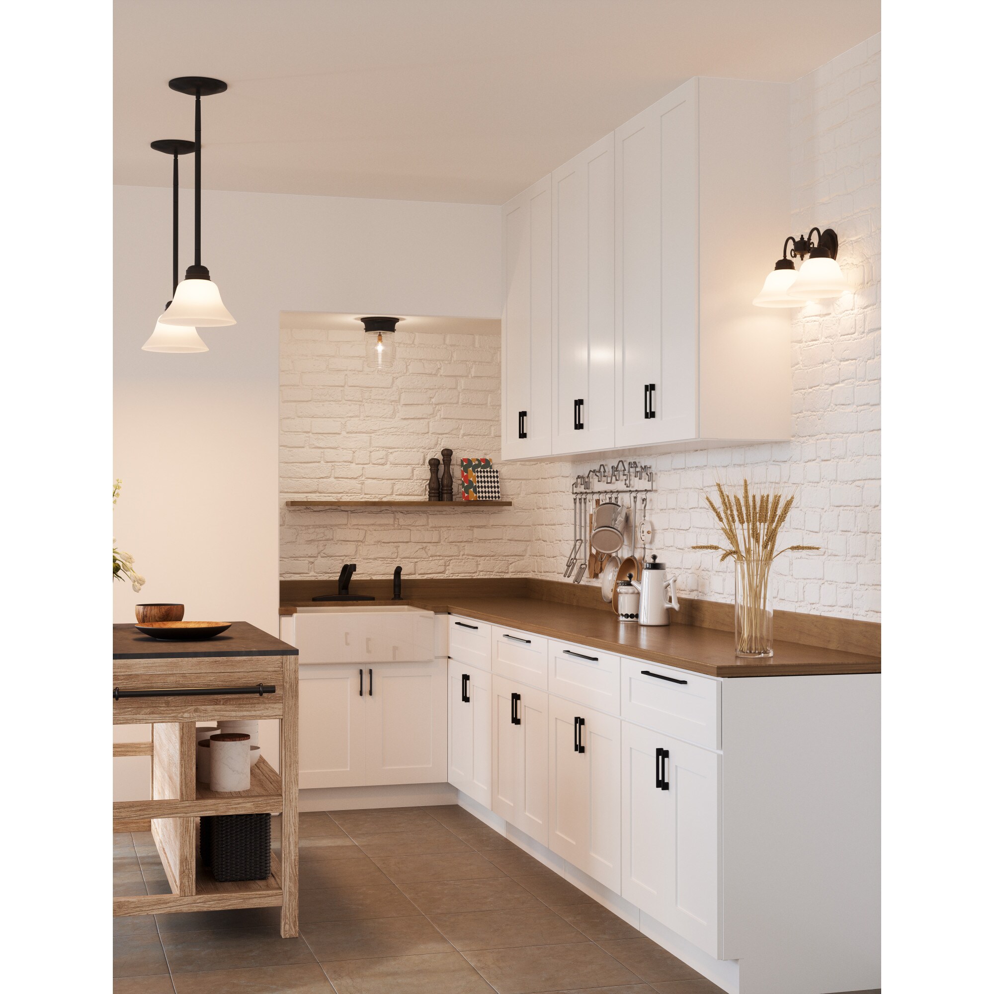 Elegant Millbridge Oil Rubbed Bronze 2-Light Wall Sconce