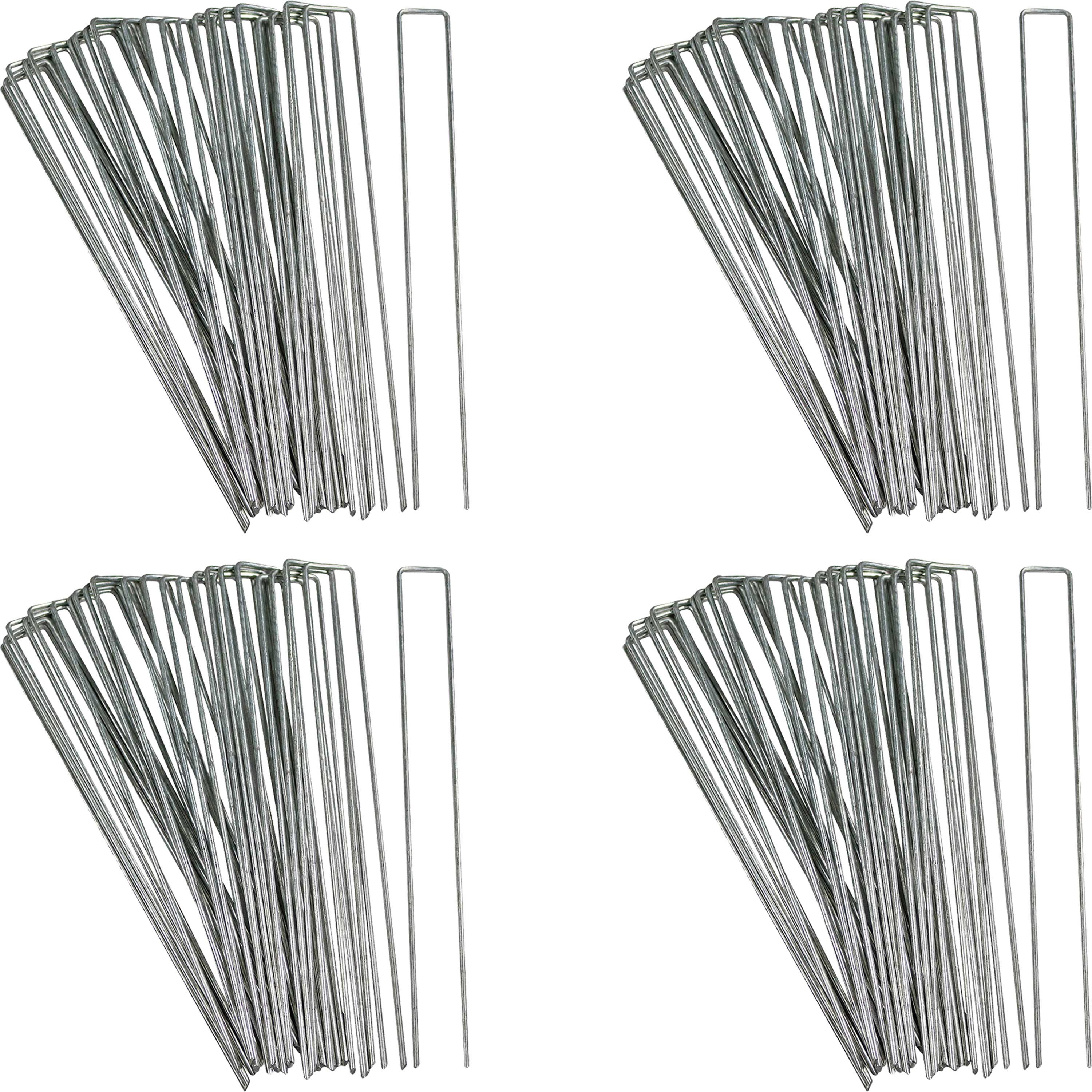 Sunnydaze Decor HMI-530-4PK Silver Metal Garden Stake