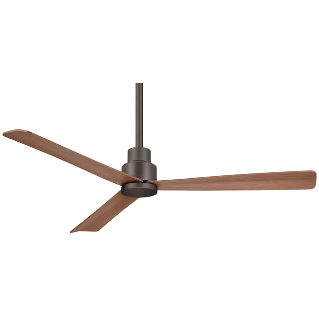 Minka Aire Simple 52 In Oil Rubbed Bronze Indoor Outdoor Ceiling Fan With Remote 3 Blade The Fans Department At Com - How To Install A Minka Aire Ceiling Fan