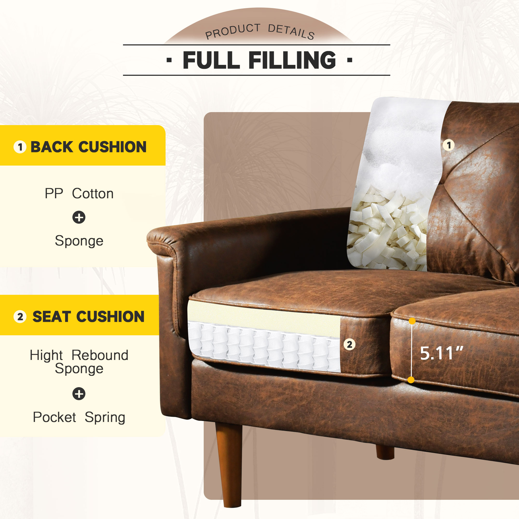 Ovios ONOP800 Sofas-Loveseats - View #3