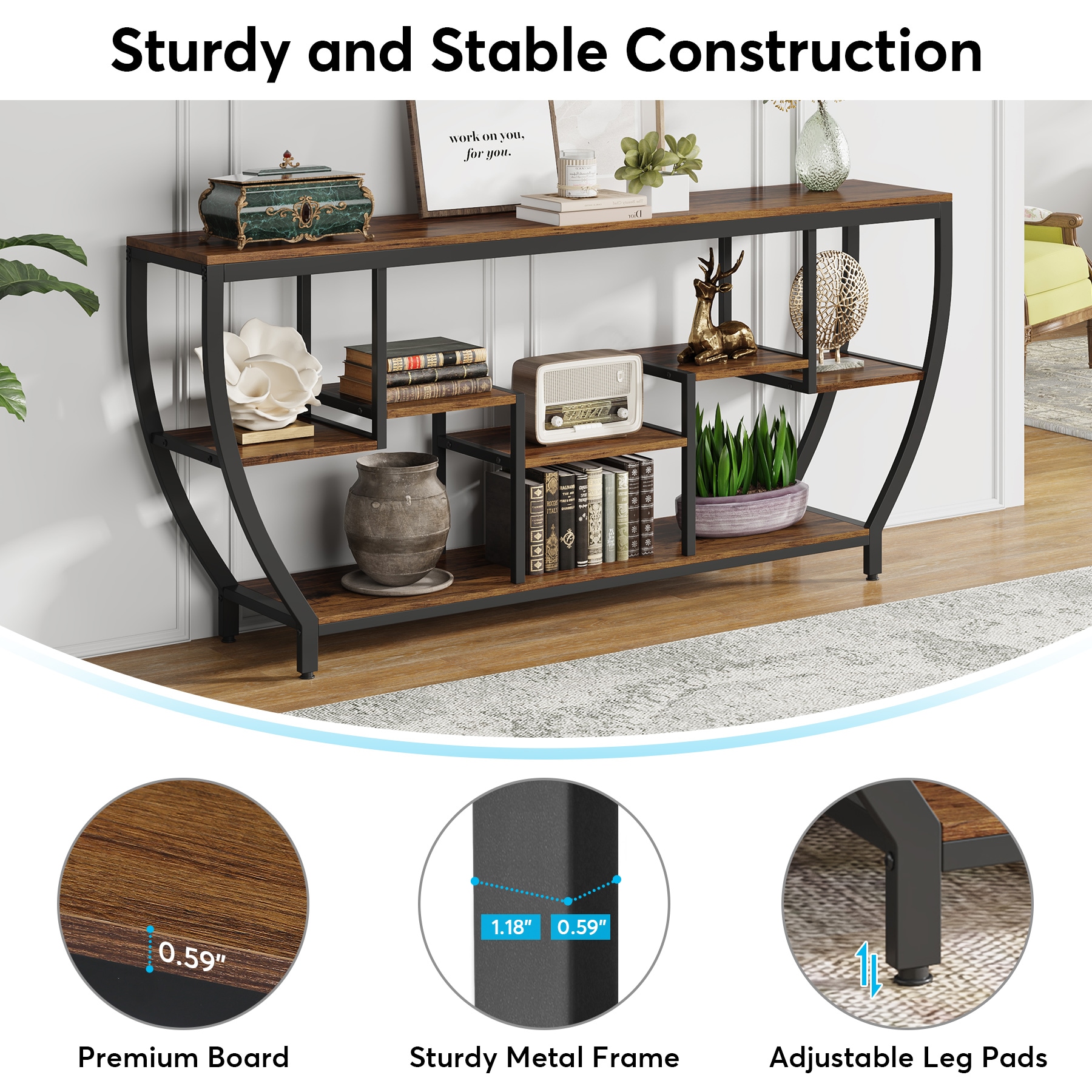 Tribesigns LWFD-JW0525 Console-Sofa-Tables - View #5