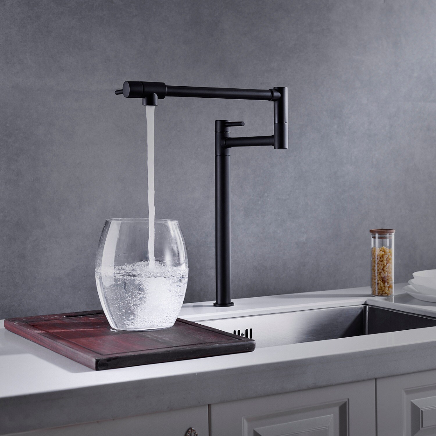 LOVMOR SF-J-TH8020MB Kitchen-Faucets - View #5