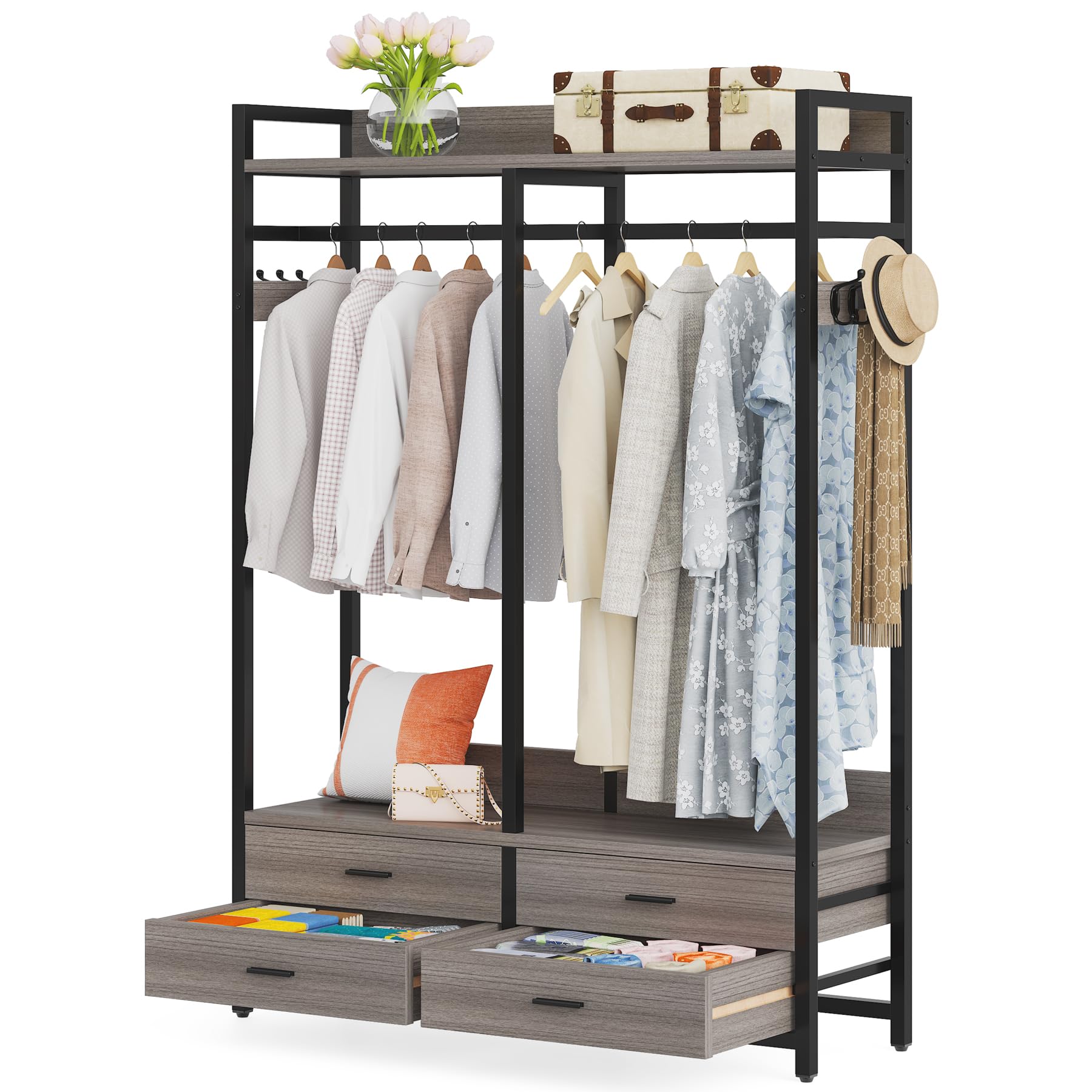 Tribesigns HOGA-CJ079 Wood-Closet-Kits - View #8