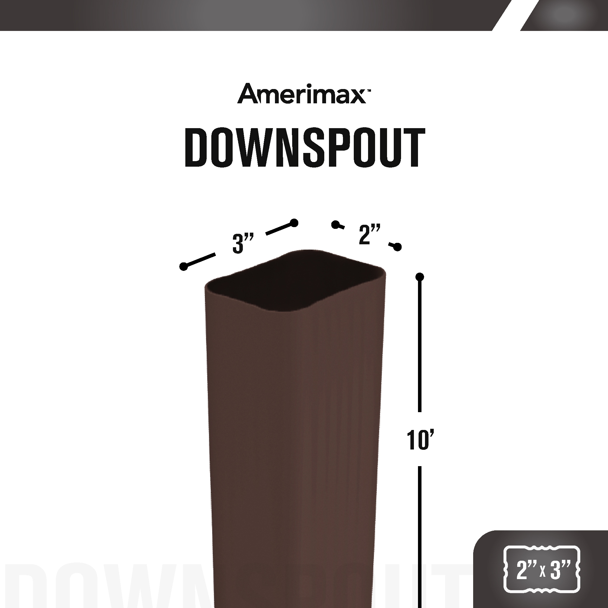 Amerimax M1593 Downspout-Components - View #3