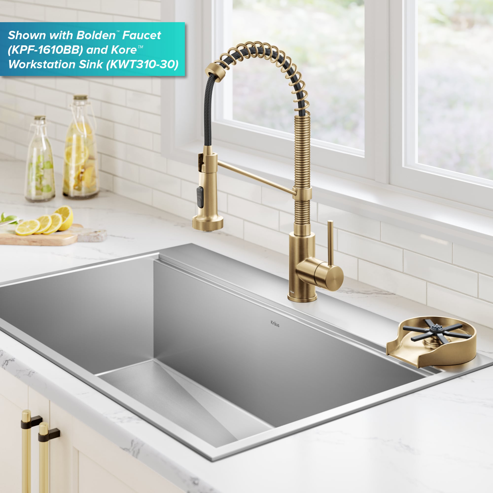 Kraus KGR-500SFBB Faucet-Spray-Hoses-Accessories - View #7