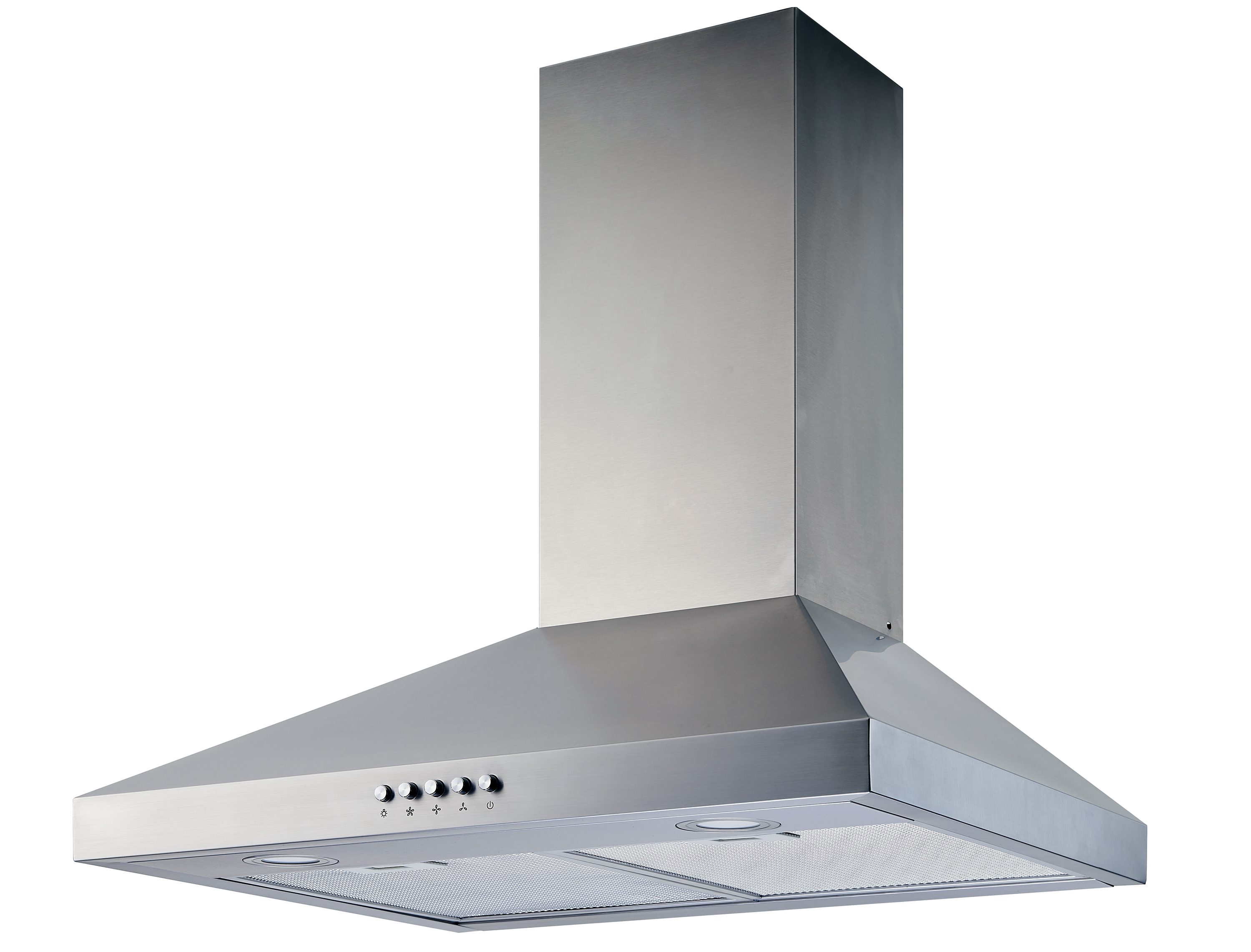 DKB 30 Inch Wall Mounted Range Hood Brushed Stainless Steel With Halo