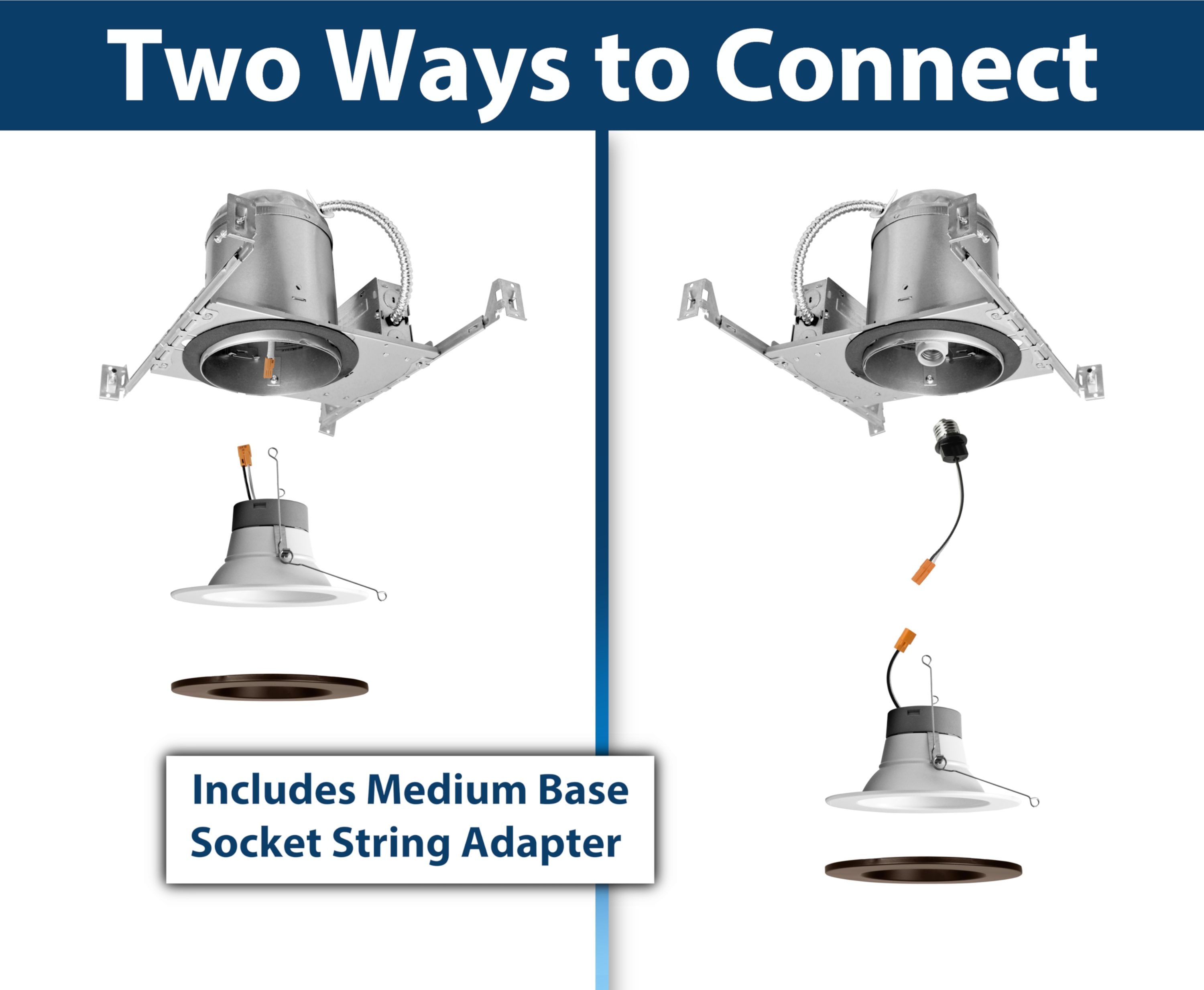 Modern 7.4" Oil-Rubbed Bronze Dimmable LED Recessed Downlight