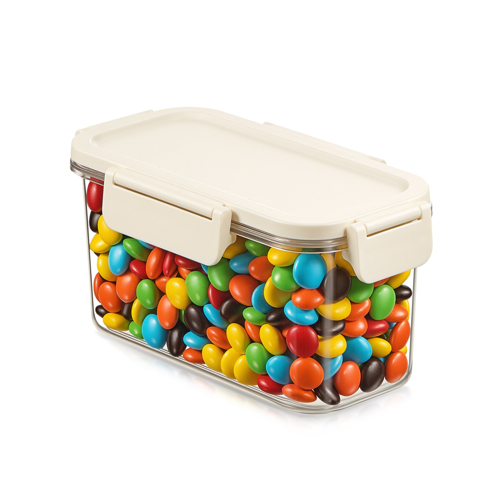 SORBUS  21.16oz/600ml Clear Stackable Airtight Food Storage Container