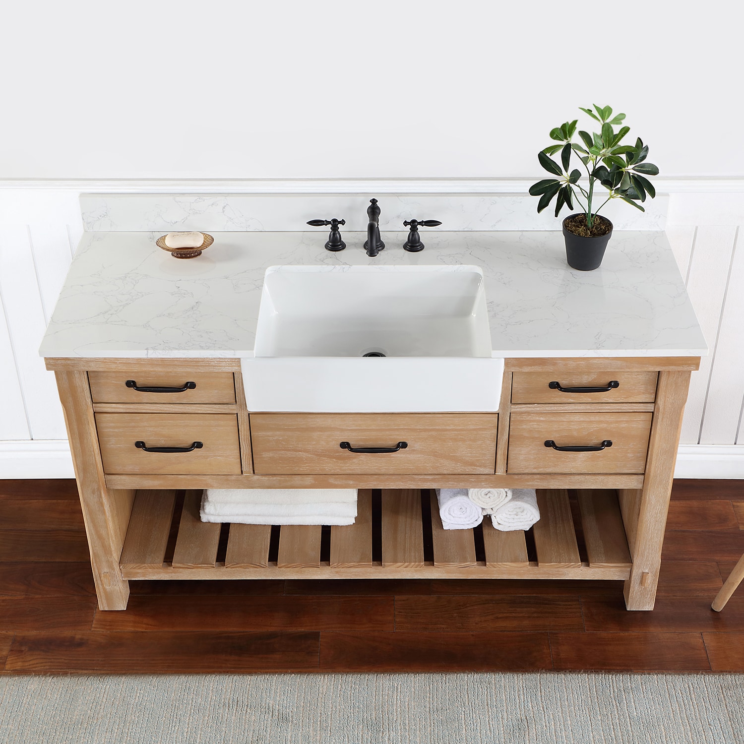 Vinnova 701660-WP-GW-NM Bath-Vanity-Combo - View #4
