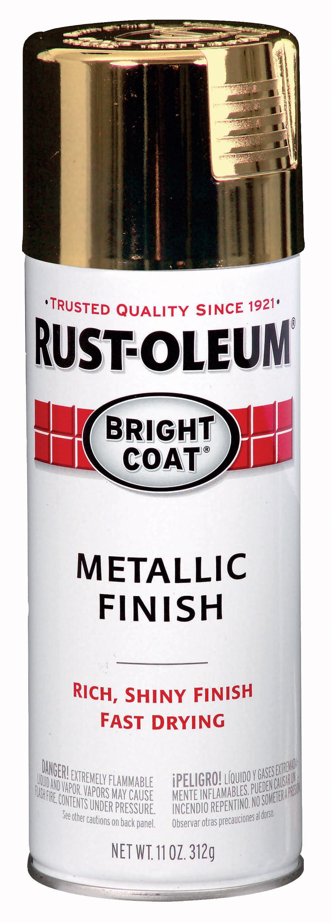 Rust-Oleum 342918-6K Universal All Surface Aged Metallic Spray Paint, 11  oz, Vintage Gold, 6 Pack
