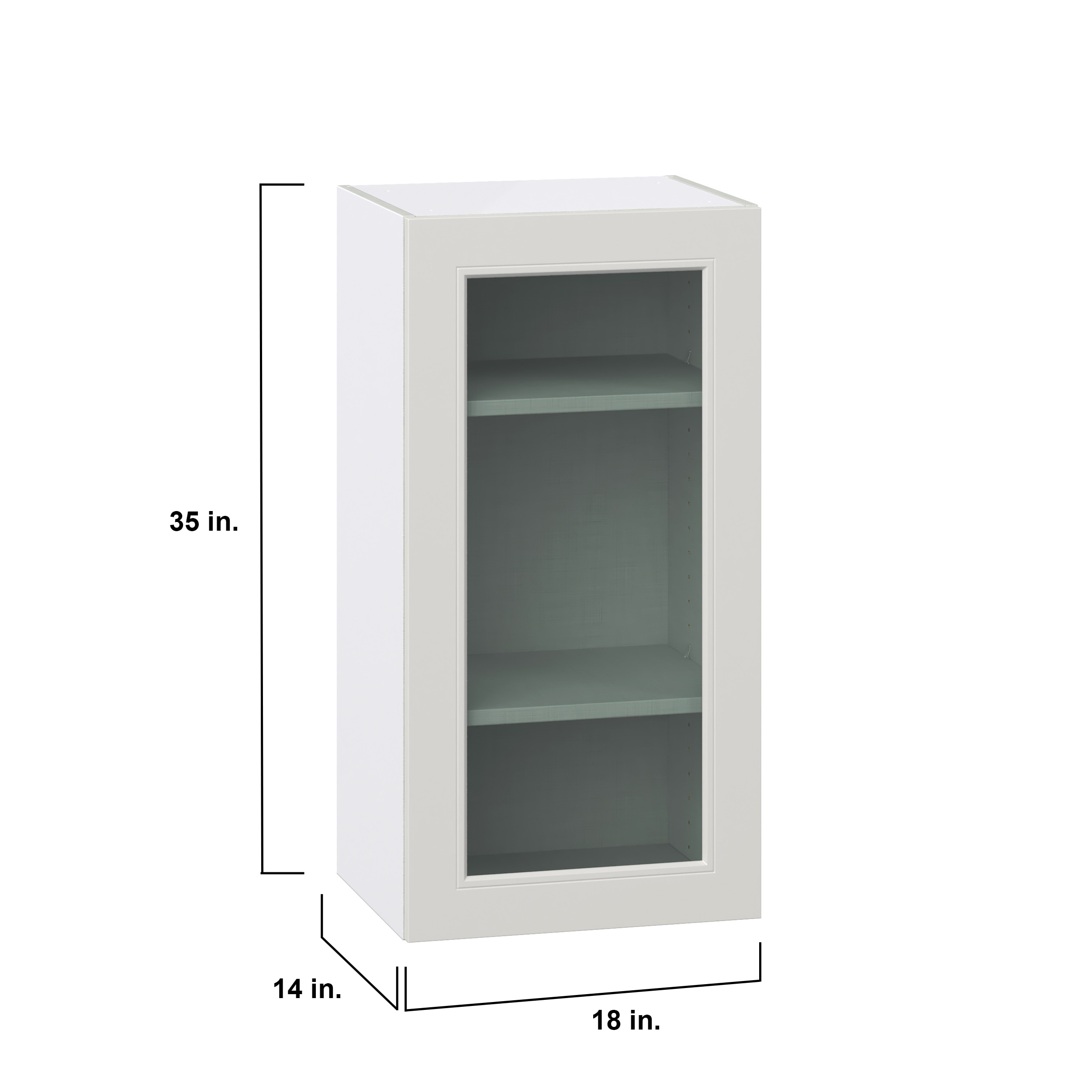 Hugo&Borg DSWG1835(L/R)-BE Cabinets-Kitchen - View #4