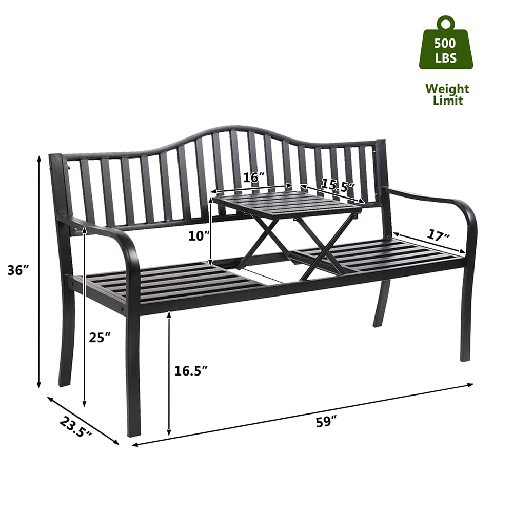 Winado 749778648112 Commercial-Benches - View #2