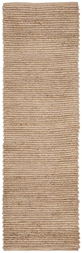 Safavieh CAP355A-220 Cape Cod Dracut 2 x 20 (ft) Jute Natural Rectangular Indoor Stripe Coastal Runner rug