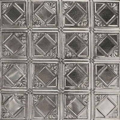 Metal Tin Ceiling Tiles At Lowes Com