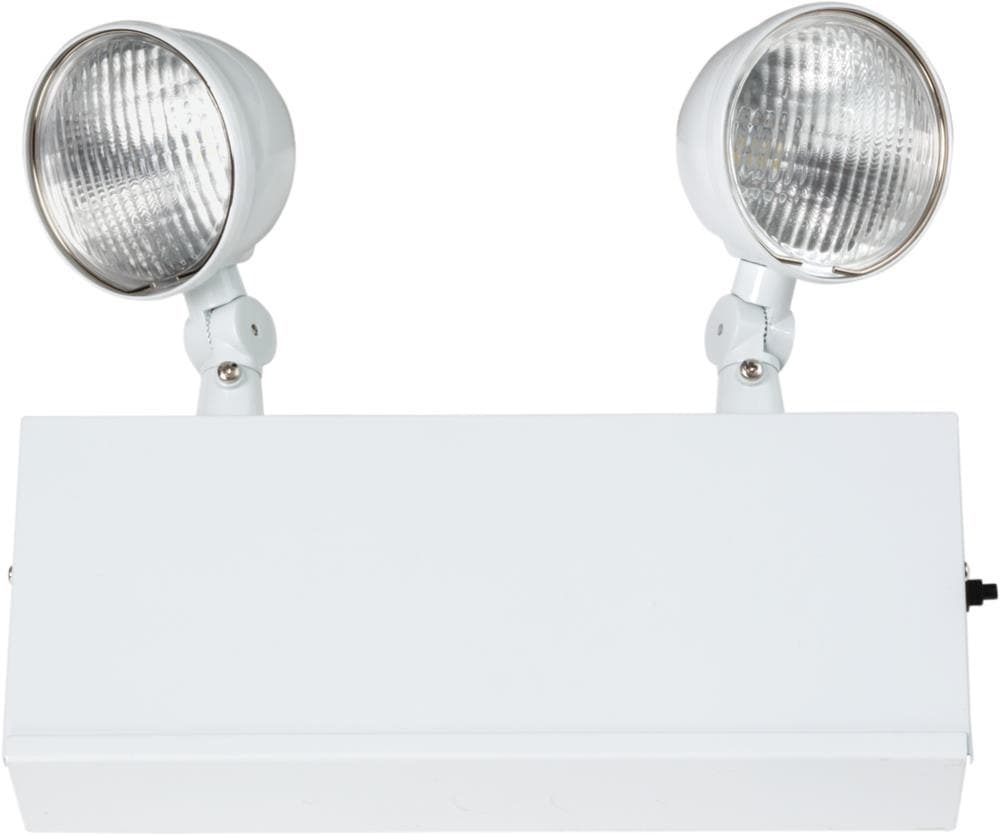 Lithonia Lighting TCLC 5.3-Watt 120/277-Volt LED White Hardwired Emergency  Light at